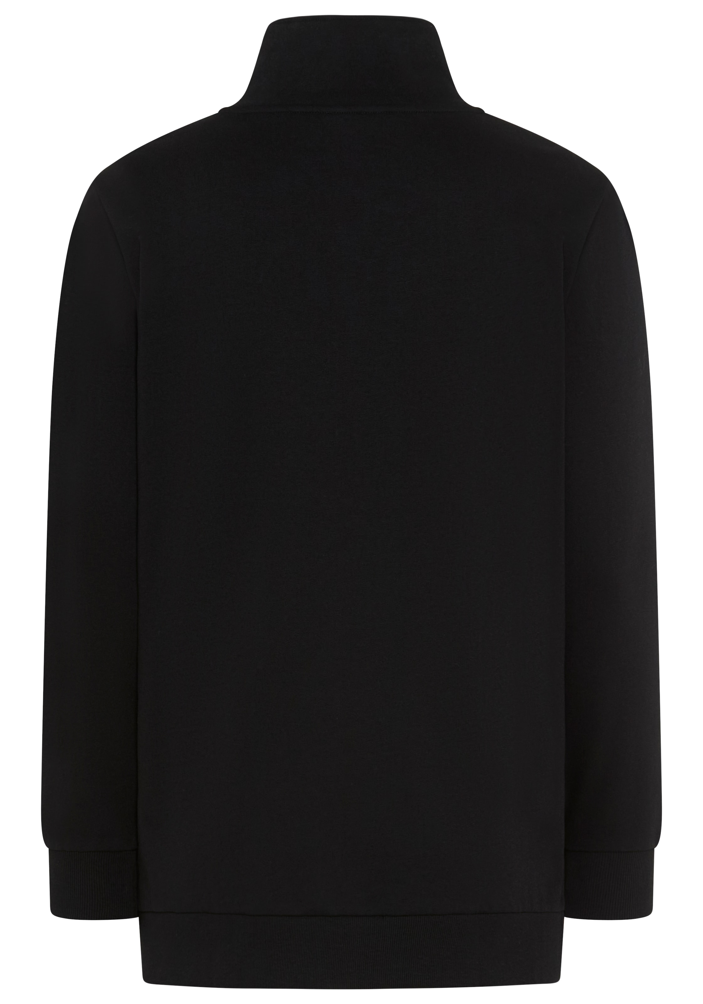 Laura Scott CURVE Longsweatshirt »Große Größen«, mit Stehkragen, aus angerauter Sweatware, lässig geschnitten
