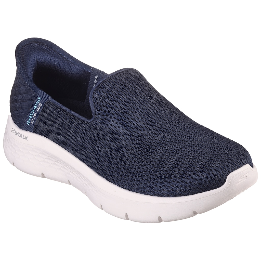 Skechers Slip-On Sneaker »GO WALK FLEX RELISH«, Slipper, Freizeitschuh mit Slip Ins-Funktion zum leichten Einschlupf