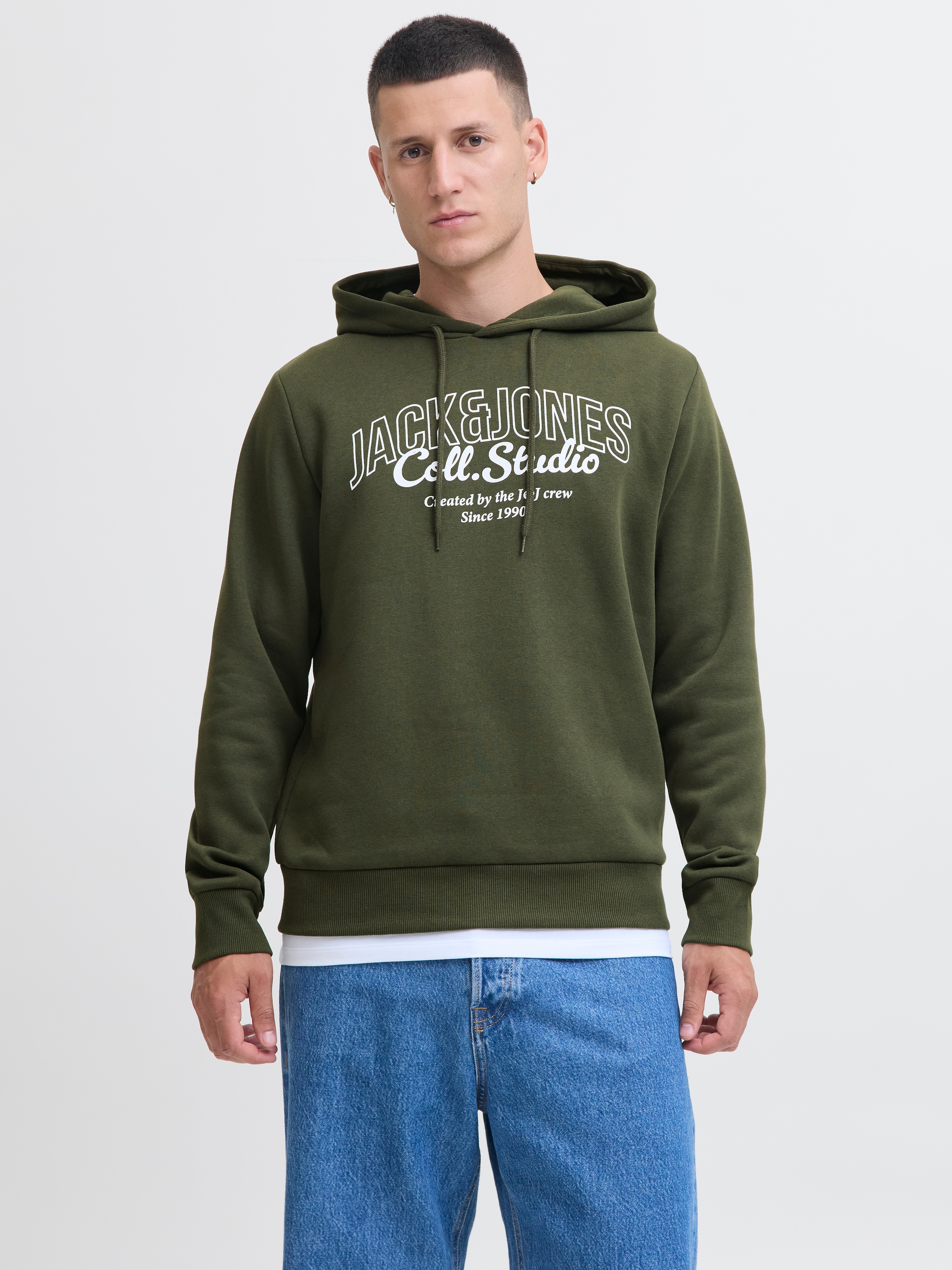 Jack & Jones Kapuzensweatshirt "JJMAKOTO SWEAT HOOD" günstig online kaufen