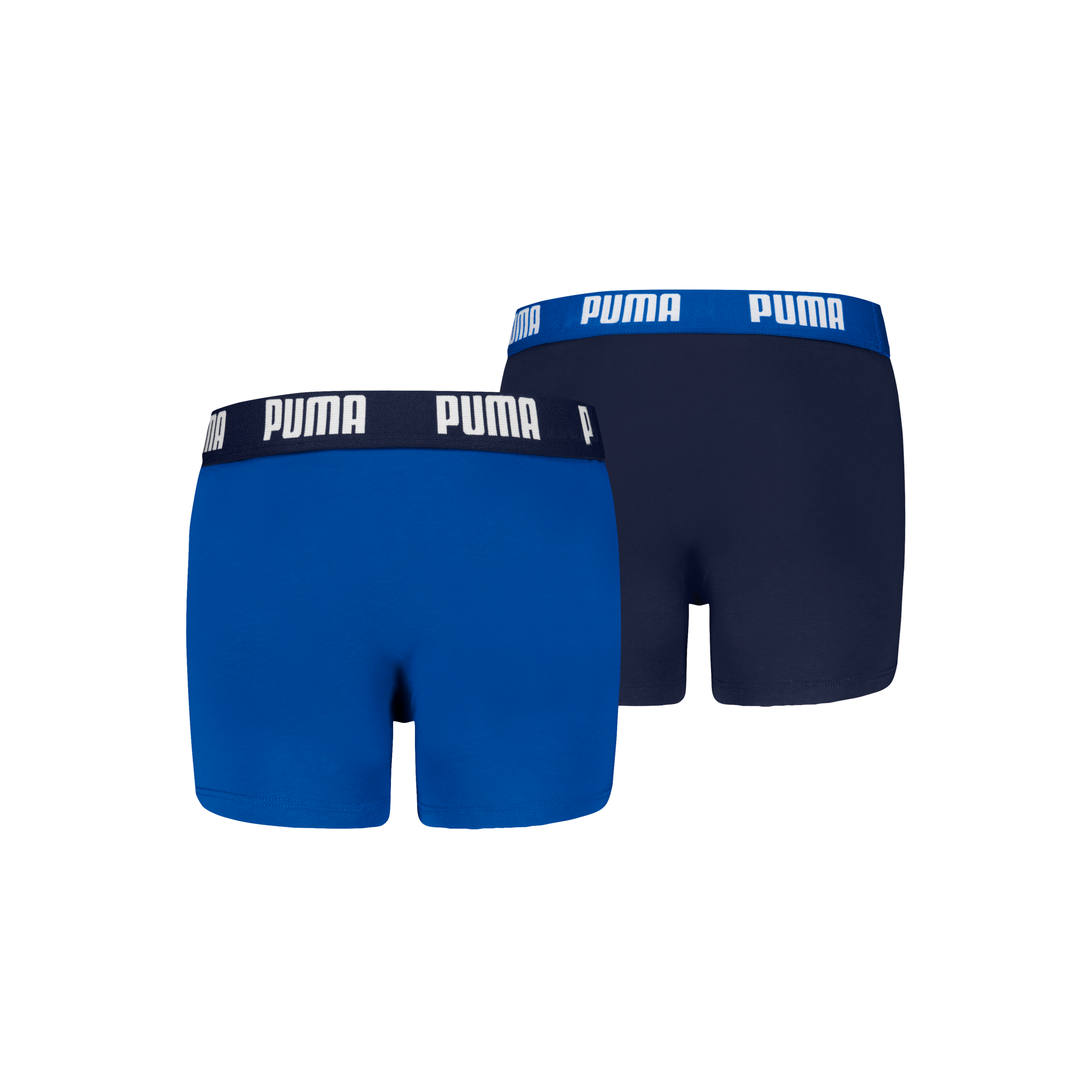 PUMA Boxer »PUMA BOYS EVERYDAY BASIC BOXERS 2P«, (2er Pack), Komfortabler Logobund, ohne Eingriff