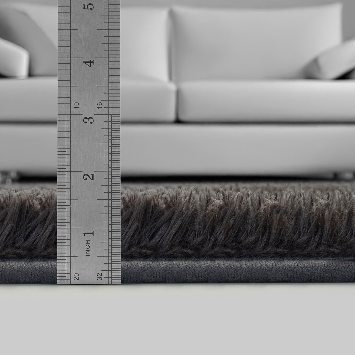 the carpet Teppich »Soft Shaggy«, rechteckig, 35 mm Höhe, Flauschiger Hochflor Teppich, Wohnzimmer, Anti-Rutsch Unterseite