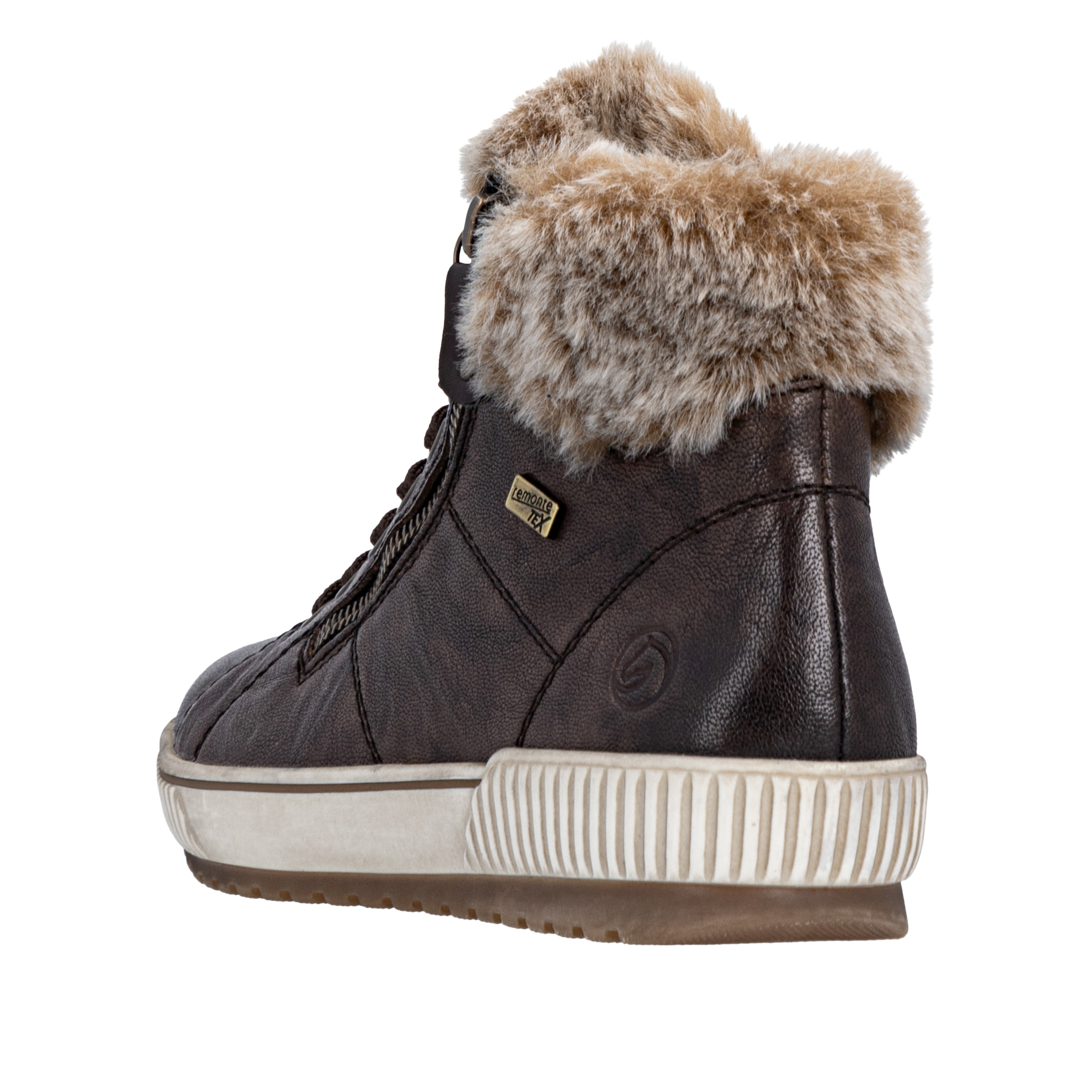 Remonte Winterboots, Plateau, Outdoorschuh Schnürboots mit wasserabweisender TEX-Membran