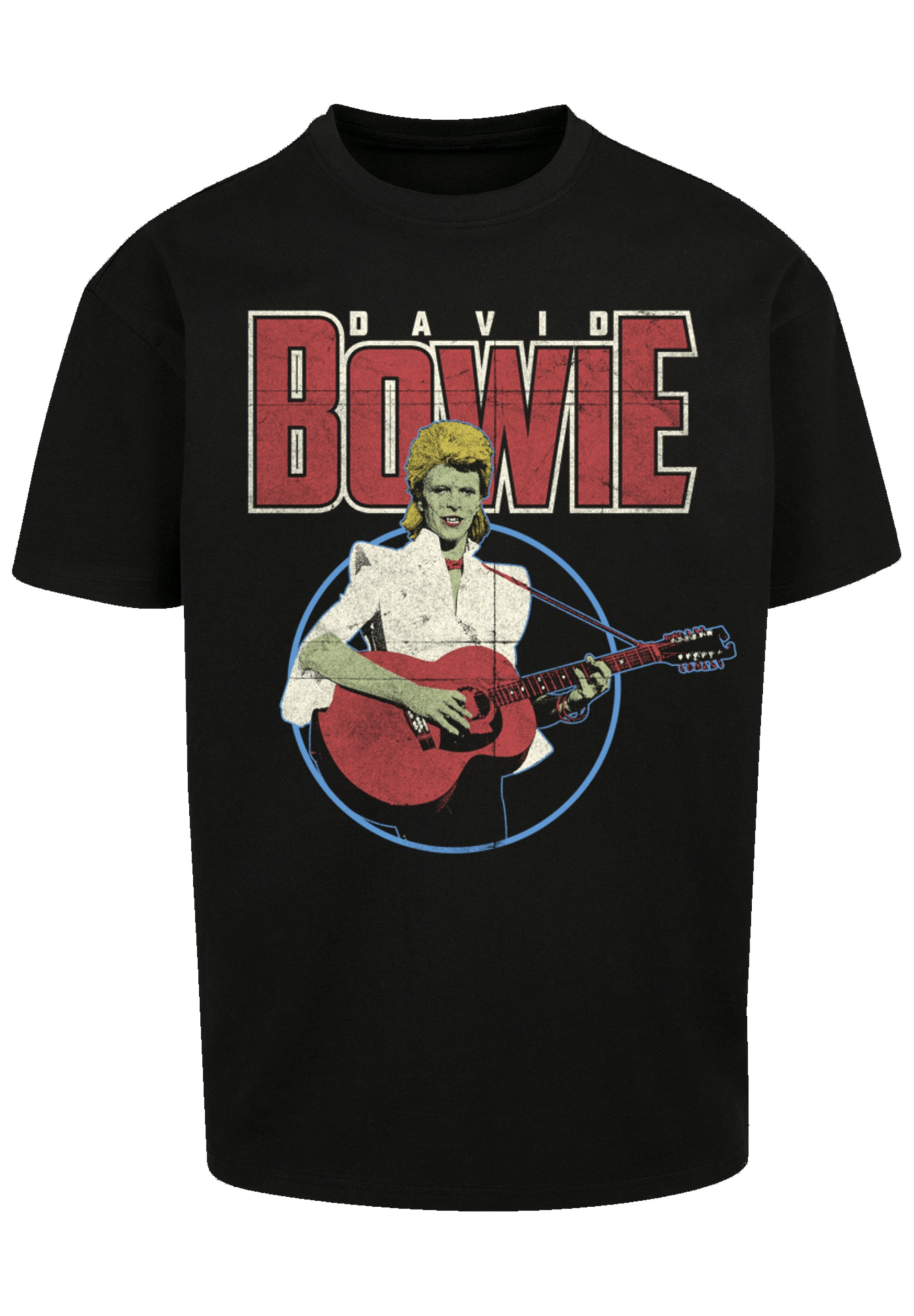 T-Shirt »David Bowie Acoustic Bootleg«, Print