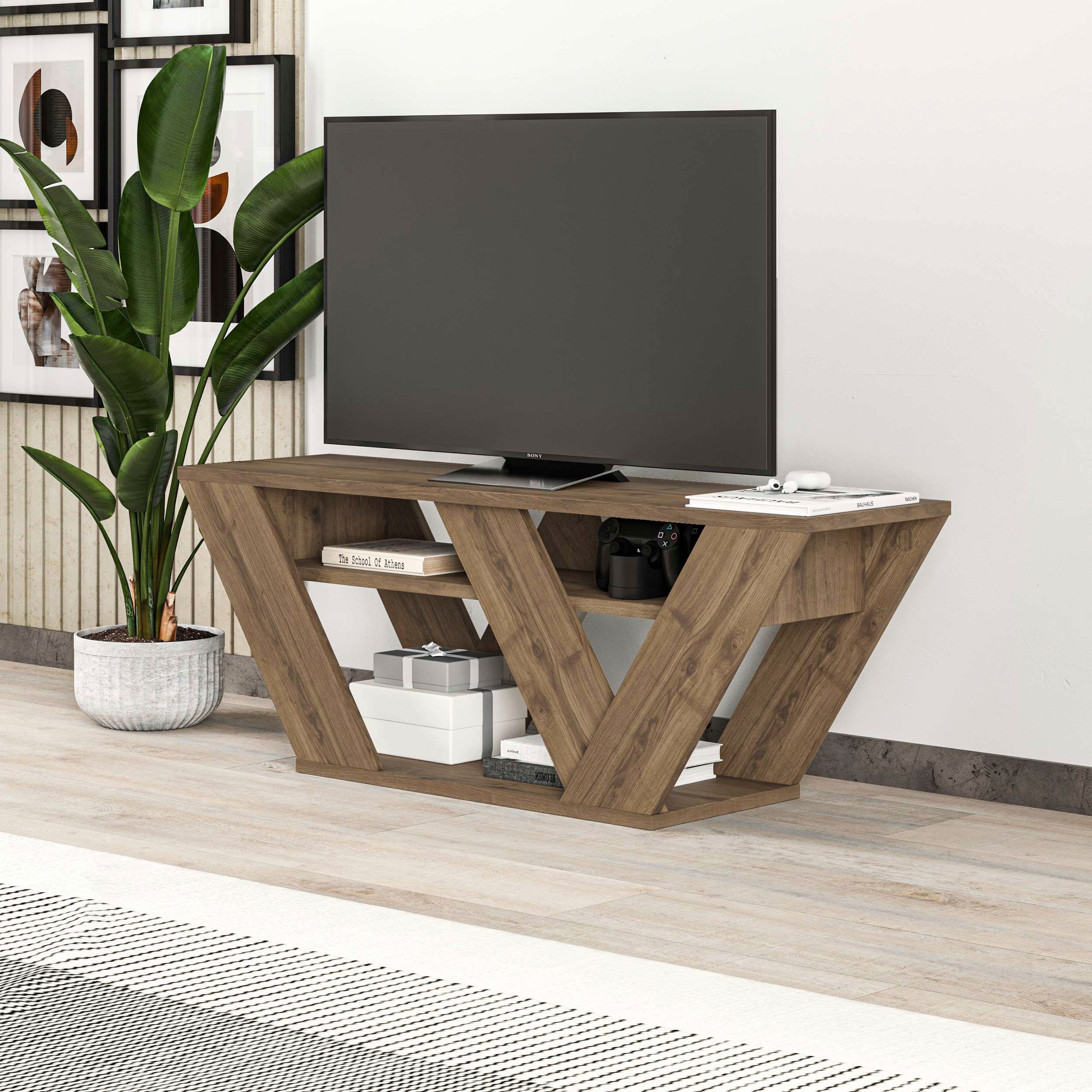 Decortie TV-Schrank »Thales TV Schrank«, (Packung), Einfache Montage,Platzsparend