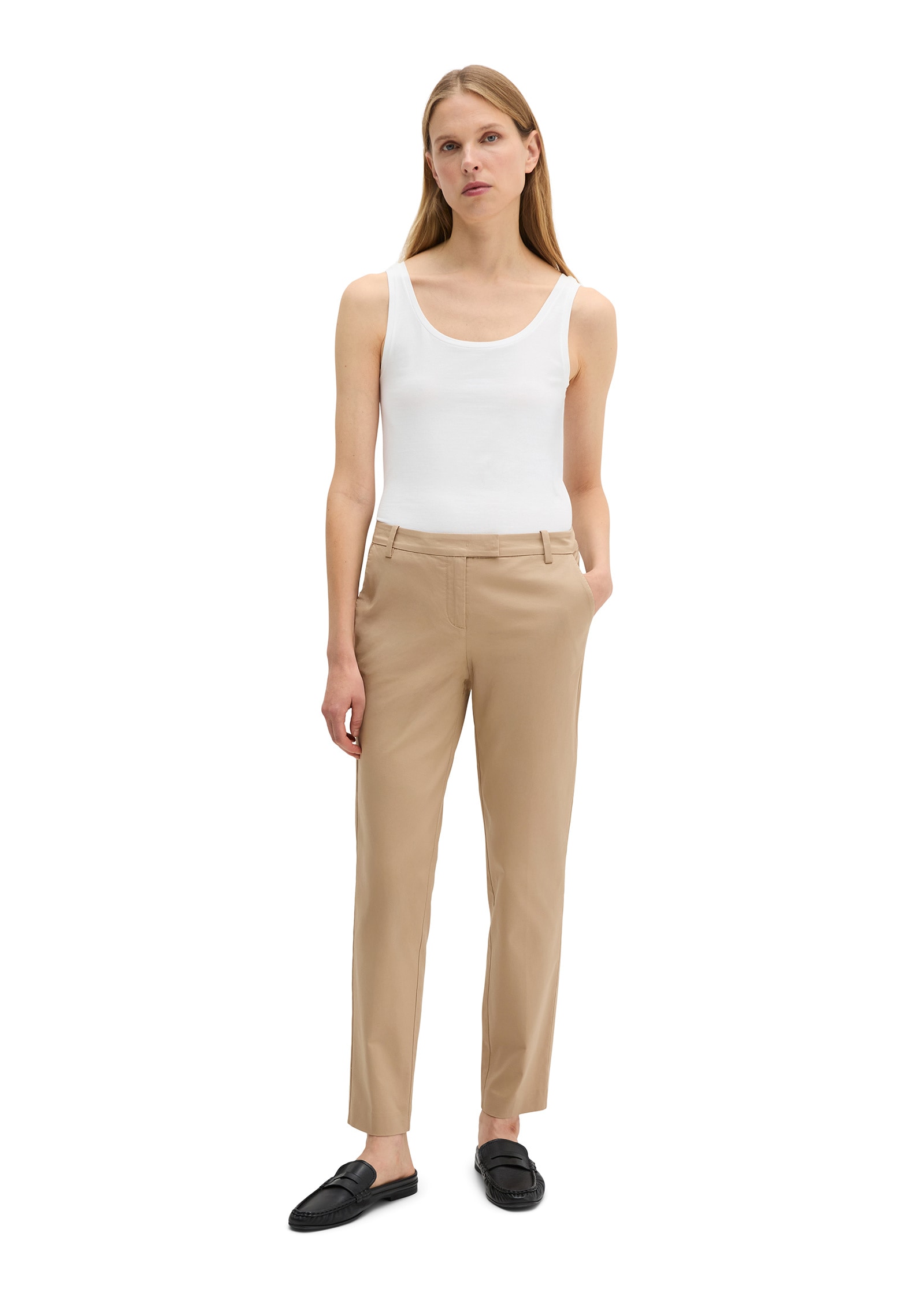 Marc O'Polo Chinohose »aus elastischem Baumwoll-Twill«