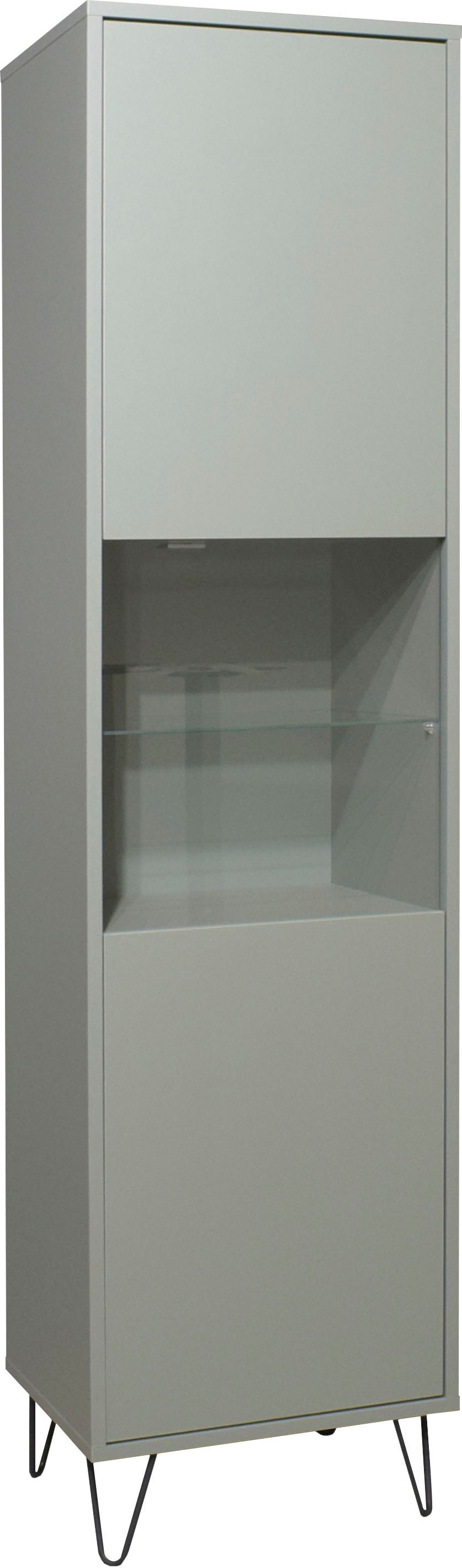 Mäusbacher Standvitrine "Bonnie TOPSELLER", Vitrine mit wechselbarem Türans günstig online kaufen
