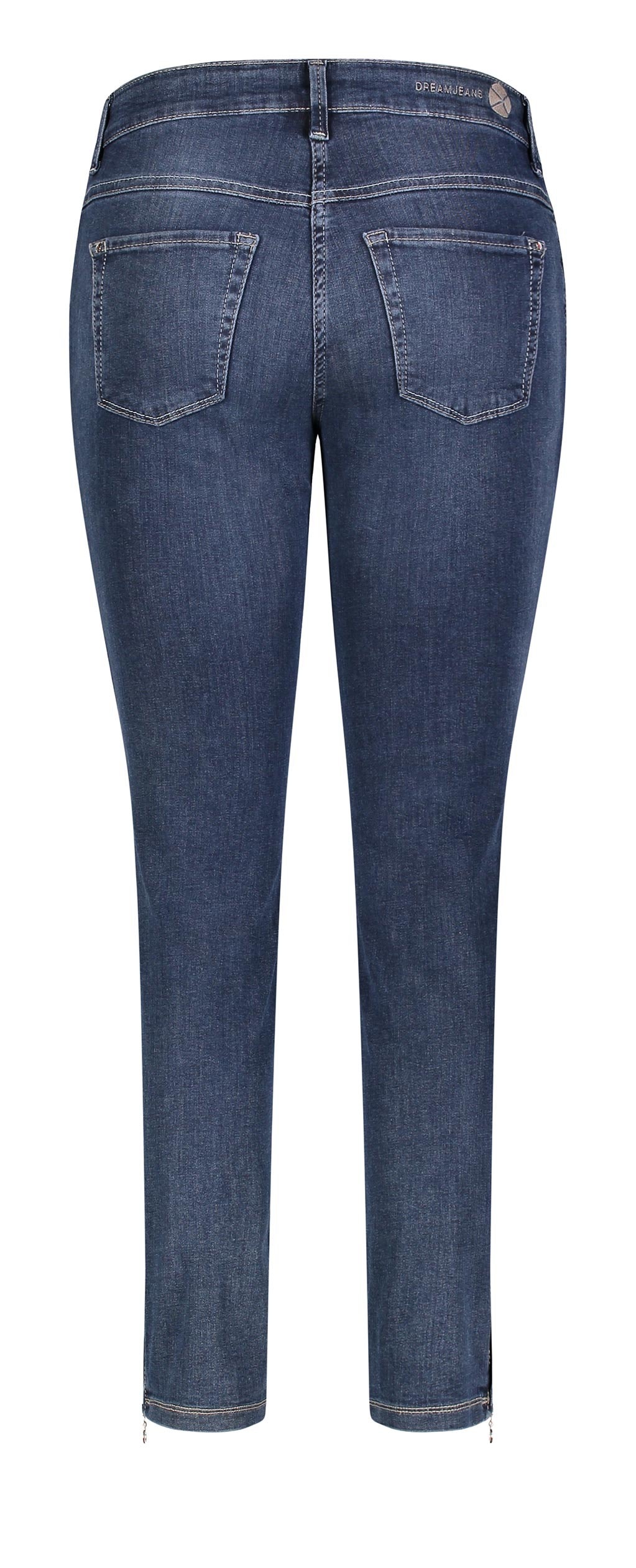 MAC 7/8-Jeans »Dream Chic«, verkürzte Form mit Reißverschluss
