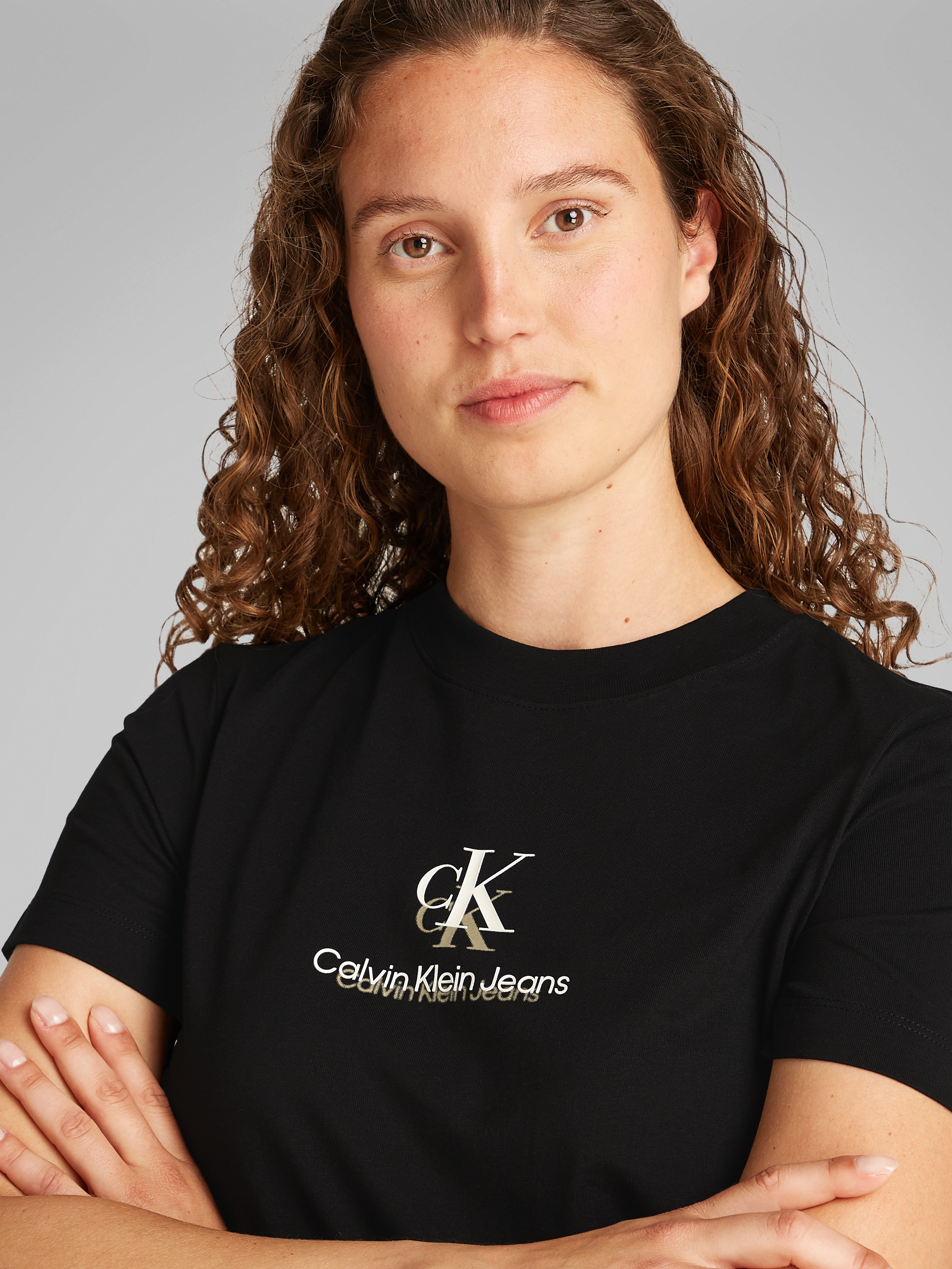 Calvin Klein Jeans T-Shirt »SHADOW GRAPHIC REGULAR TEE«, mit Logo