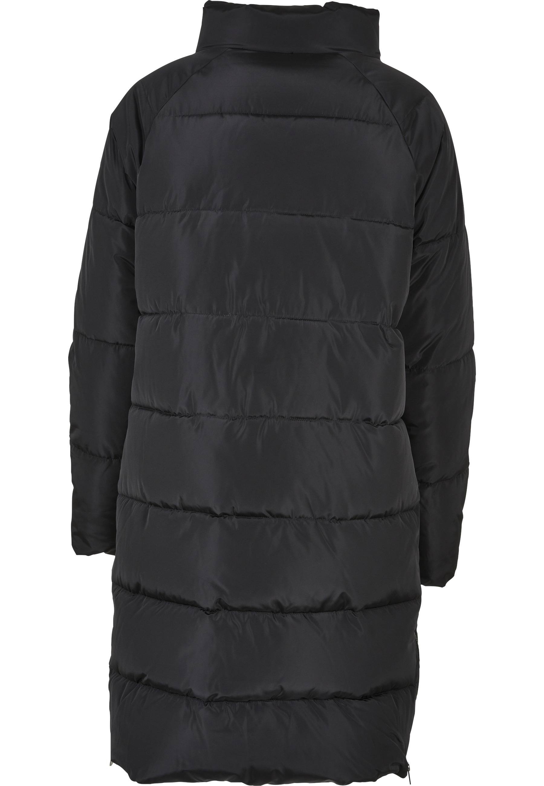 URBAN CLASSICS Winterjacke »Urban Classics Damen Ladies High Neck Puffer Coat« 1 Stk. tlg. ohne Kapuze