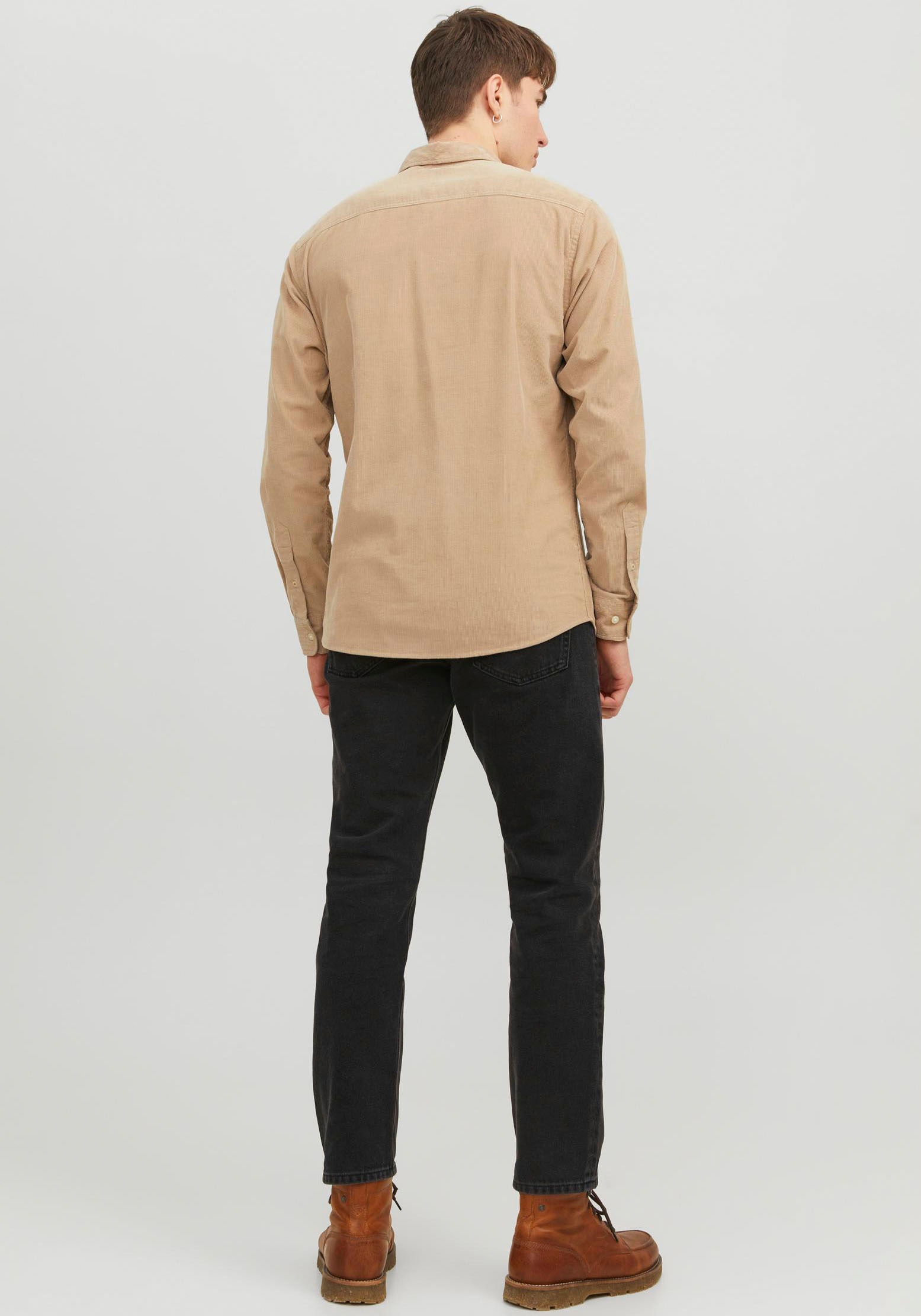 Jack & Jones Langarmhemd »JJECLASSIC CORD SHIRT LS SN«, aus Cord