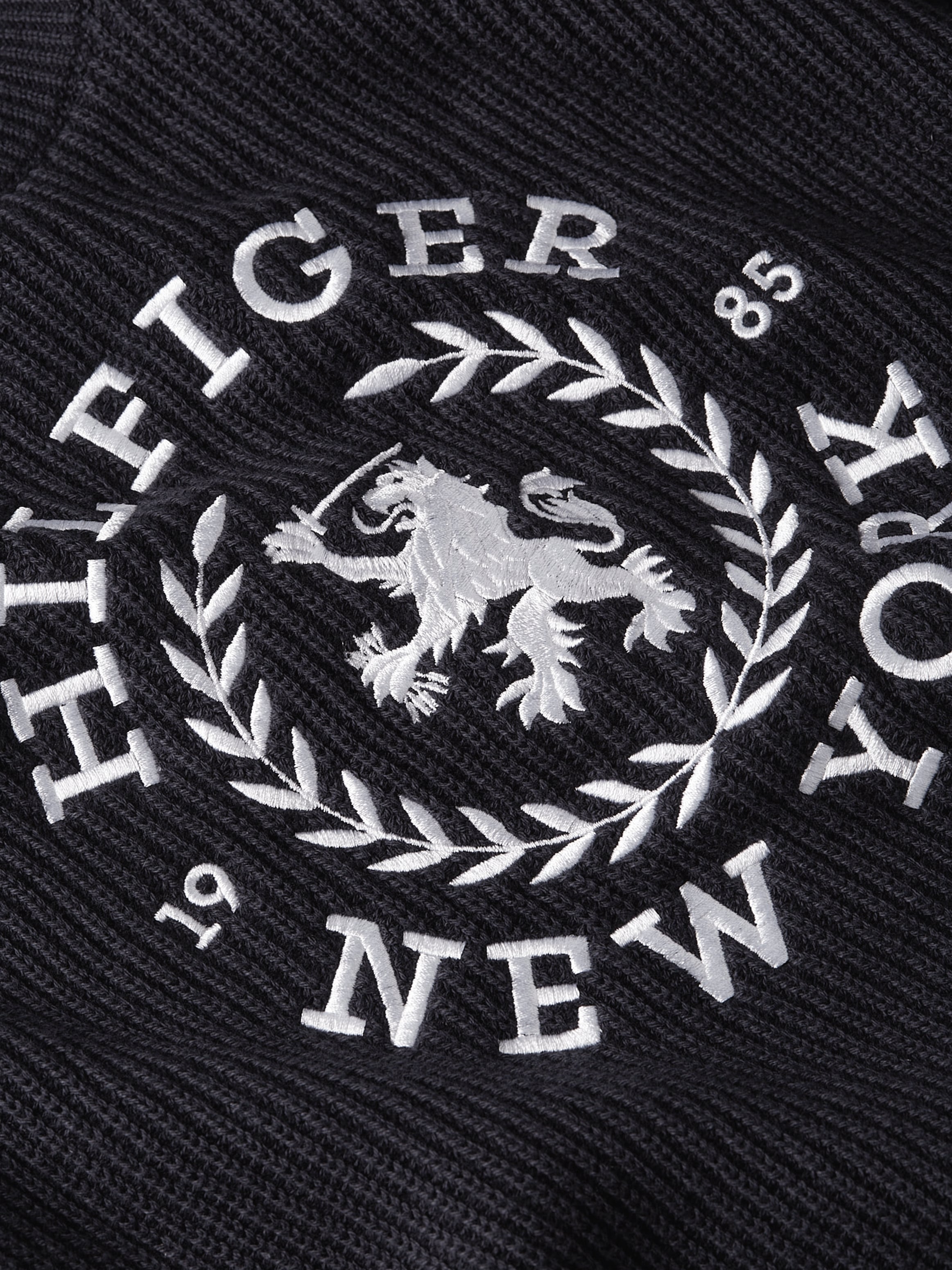 Tommy Hilfiger Rundhalspullover, mit Tommy Hilfiger Markenlabel