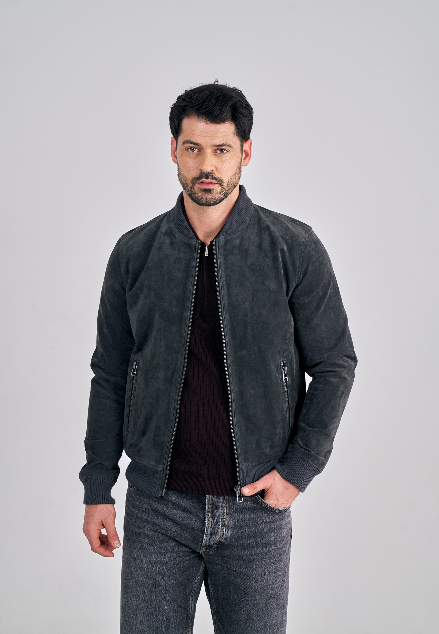 Freaky Nation Lederjacke "Ted" günstig online kaufen