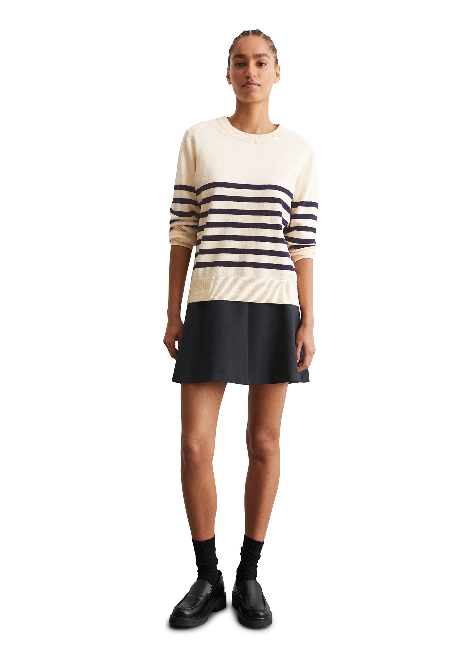 Marc O'Polo DENIM Strickpullover »aus Soft Cotton Stretch«