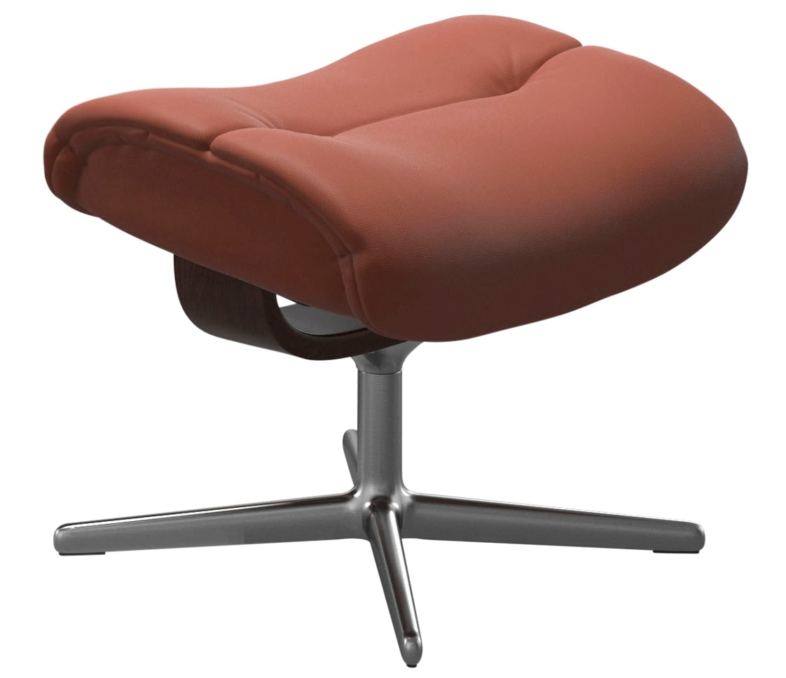 Stressless® Fußhocker »Sunrise«, mit Cross Base, Größe S, M & L, Holzakzent Braun