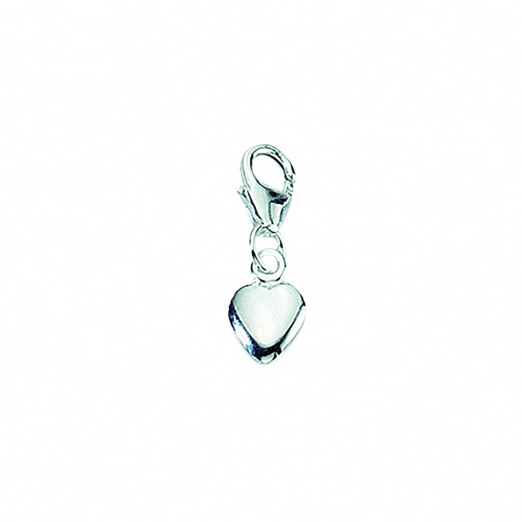 Adelia´s Kette ohne Anhänger »925 Silber Charms Anhänger Herz« Schmuckset Set mit Halskette