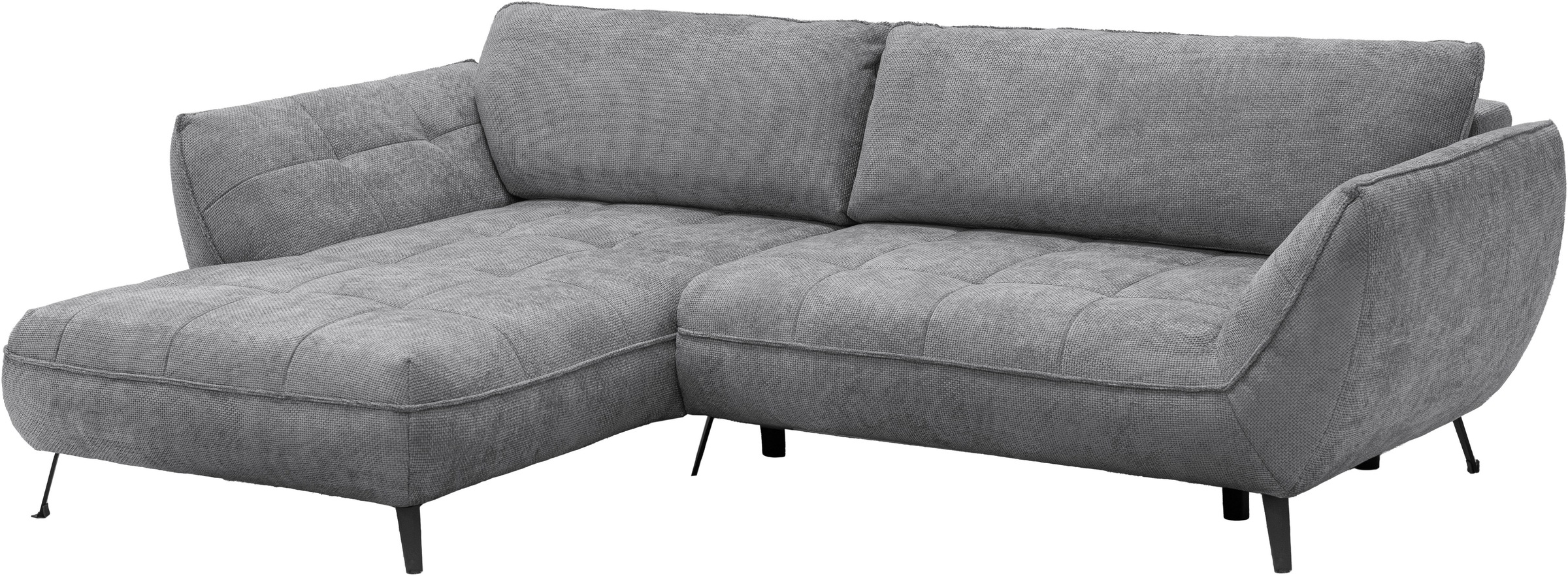 exxpo - sofa fashion Ecksofa »Samoa, bequem und modern, mit Easy-Lift-Bettfunktion, L-Form«, Ecksofa Samoa, inkl. Bettfunktion, Bettkasten und Rückenkissen