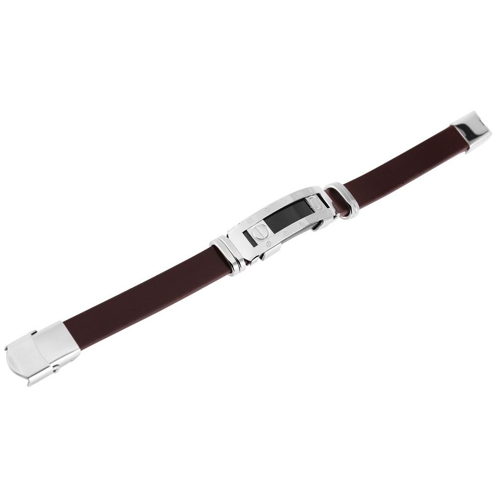 Adelia´s Armband »Herren Armband aus Leder 22 cm« Zum Verschenken – passend für viele Anlässe