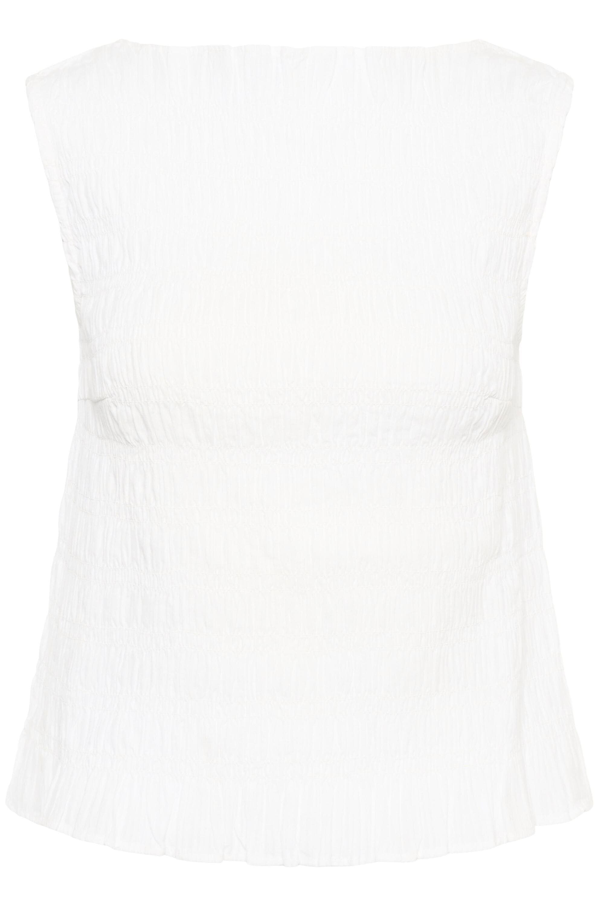KAFFE Blusentop "Damen Ärmellose Bluse KAbethany"