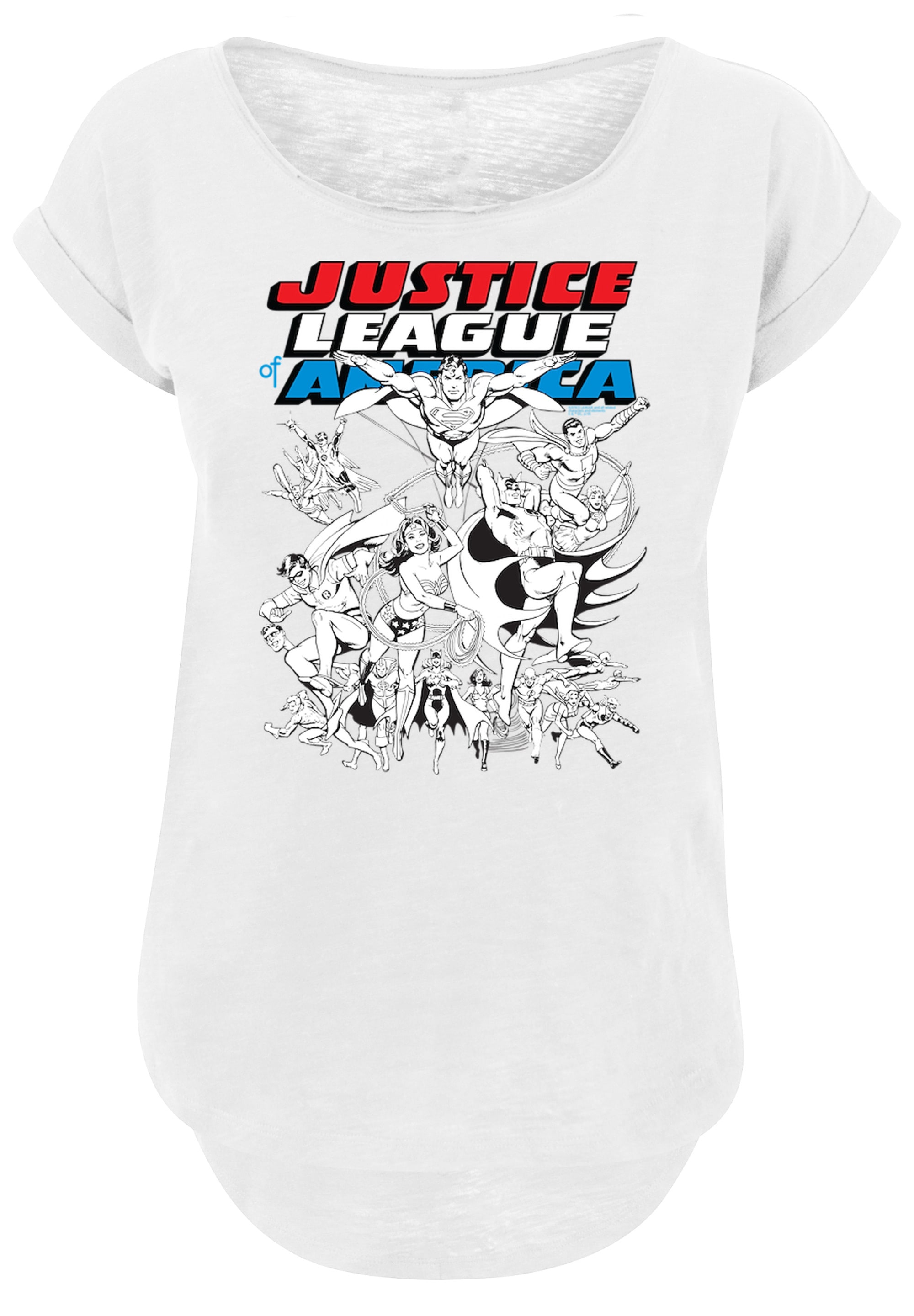 F4NT4STIC T-Shirt "DC Comics Justice League of America", Damen,Premium Merc günstig online kaufen