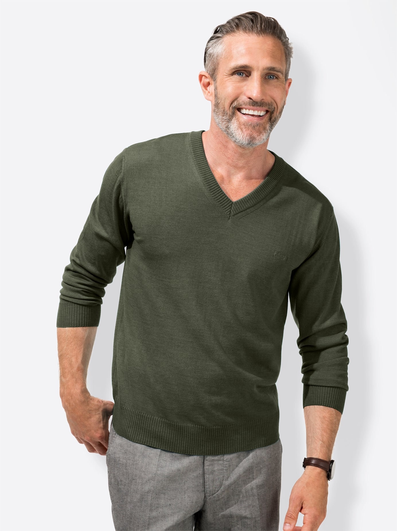 Marco Donati V-Ausschnitt-Pullover »V-Pullover«