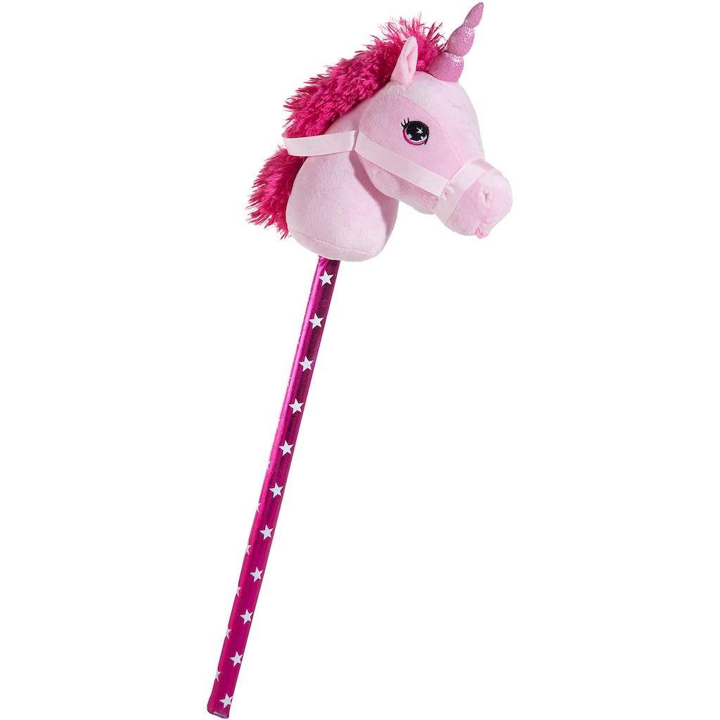 Heunec® Steckenpferd »Einhorn, pink«