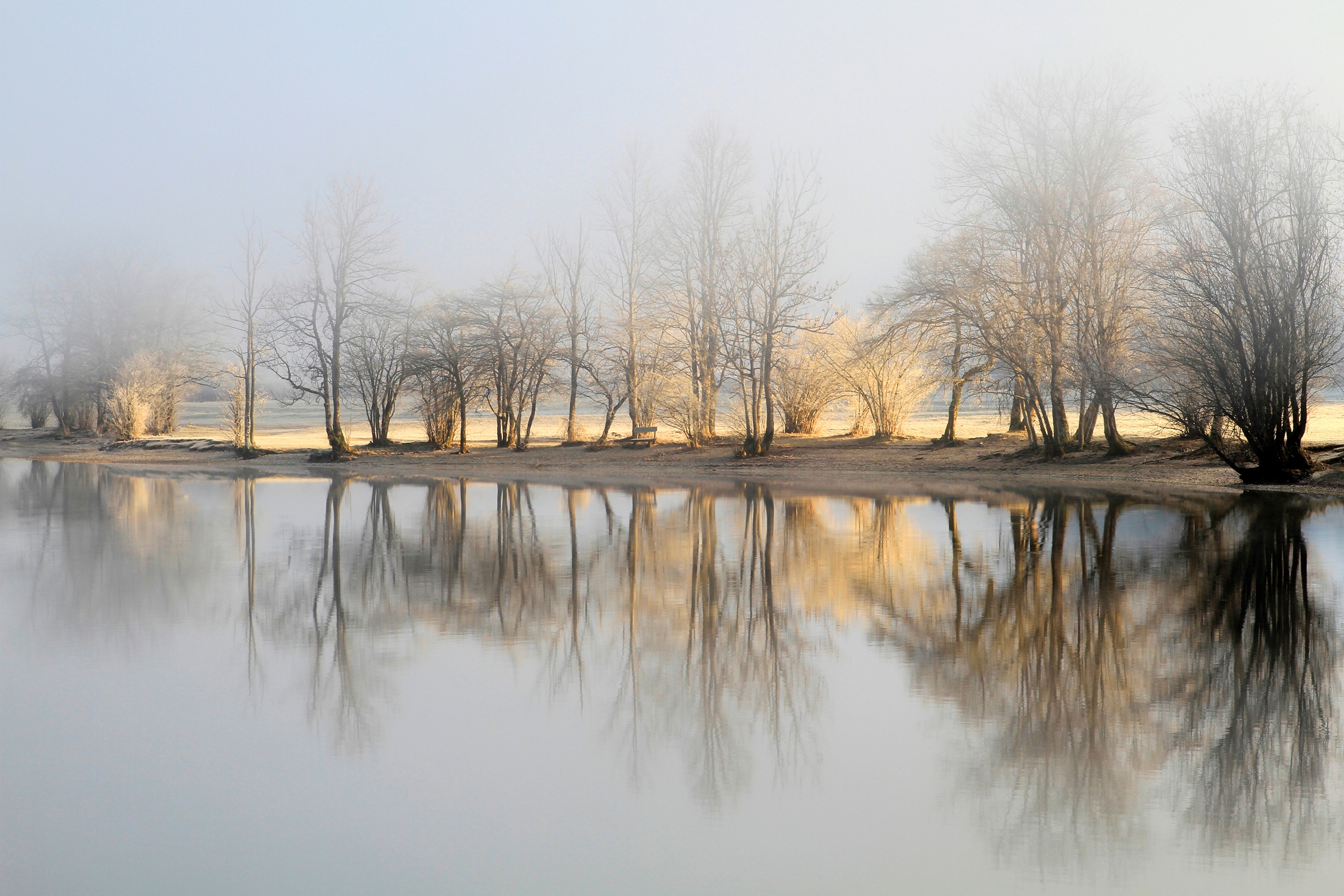 Papermoon Fototapete "Photo-Art BOR, JANUAR MORGEN"
