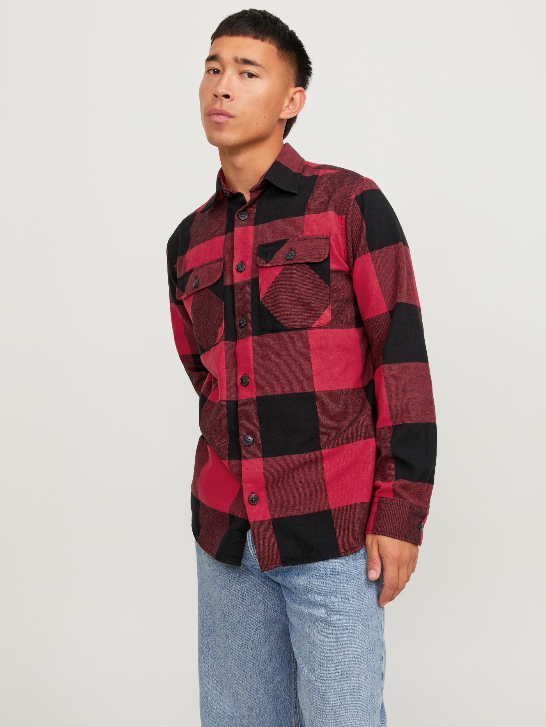 Jack & Jones Langarmhemd »JJEDARREN OVERSHIRT LS NOOS«