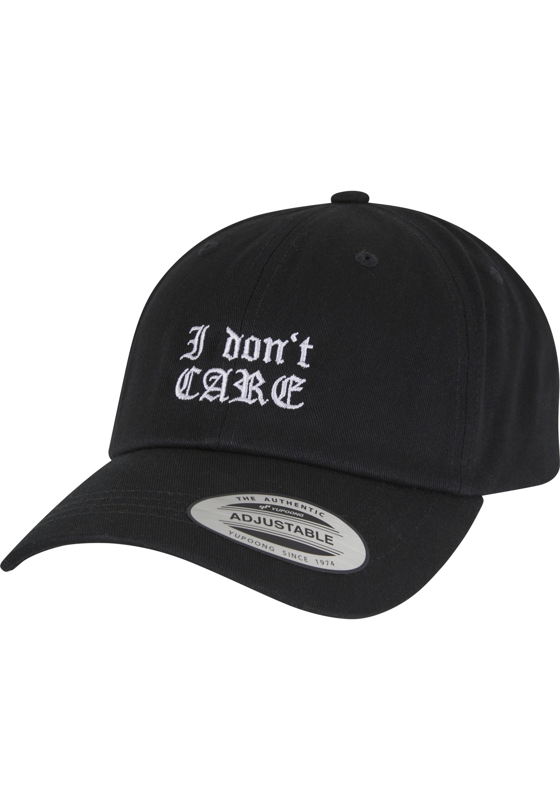 MisterTee Snapback Cap »MisterTee I Don‘t Care Low Profile Cotton Twill«