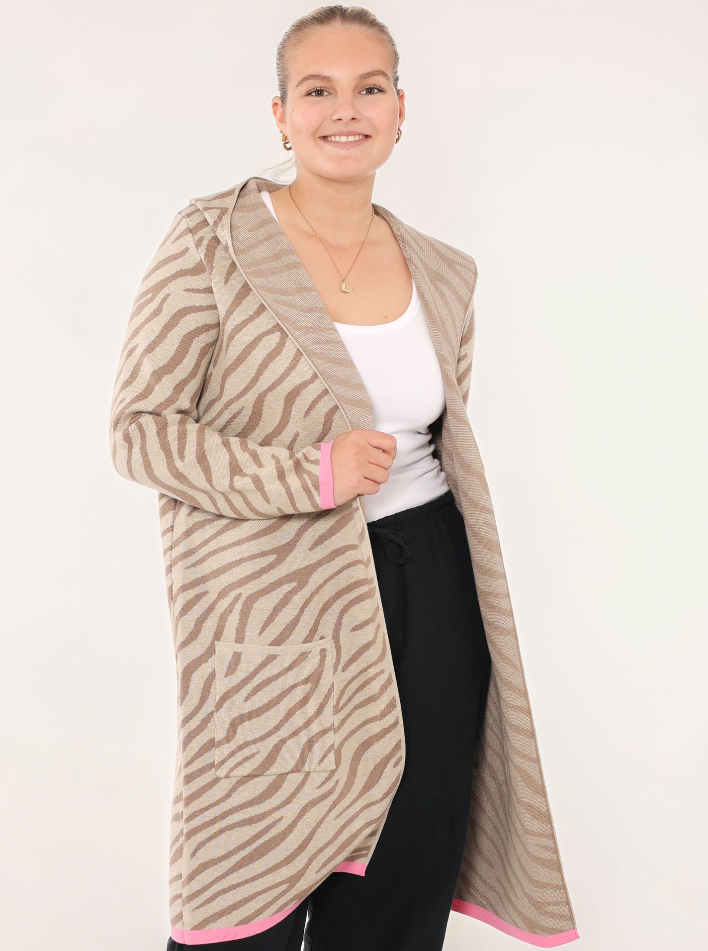 Zwillingsherz Strickjacke »Cardigan "Zebra"«