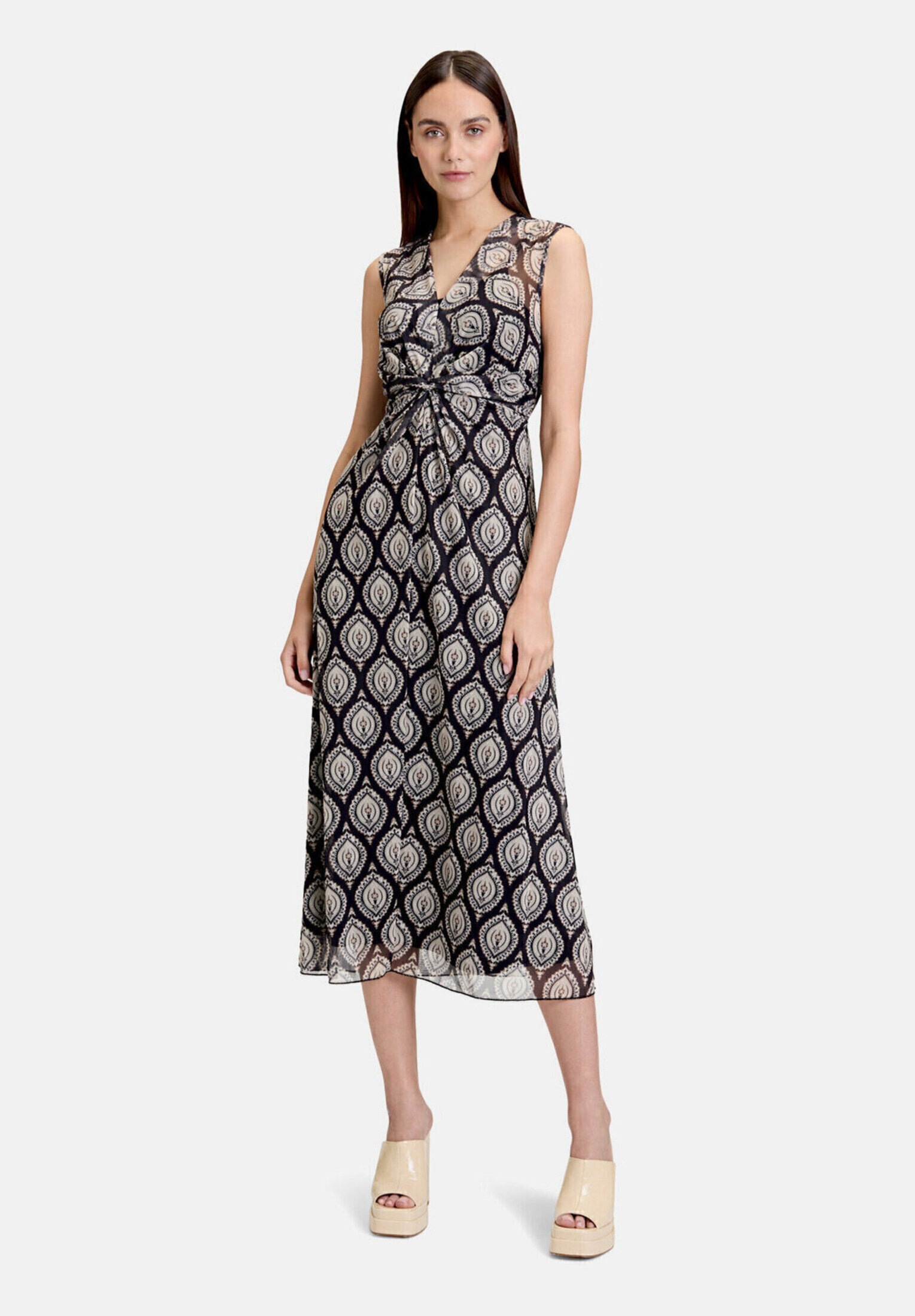 Cartoon Midikleid »Damen ohne Arm« Ohne Tasche