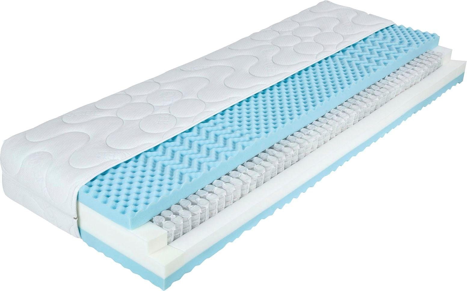 alina Taschenfederkernmatratze "Nero" 20 cm hoch 836 Federn 1 oder 2-tlg., günstig online kaufen