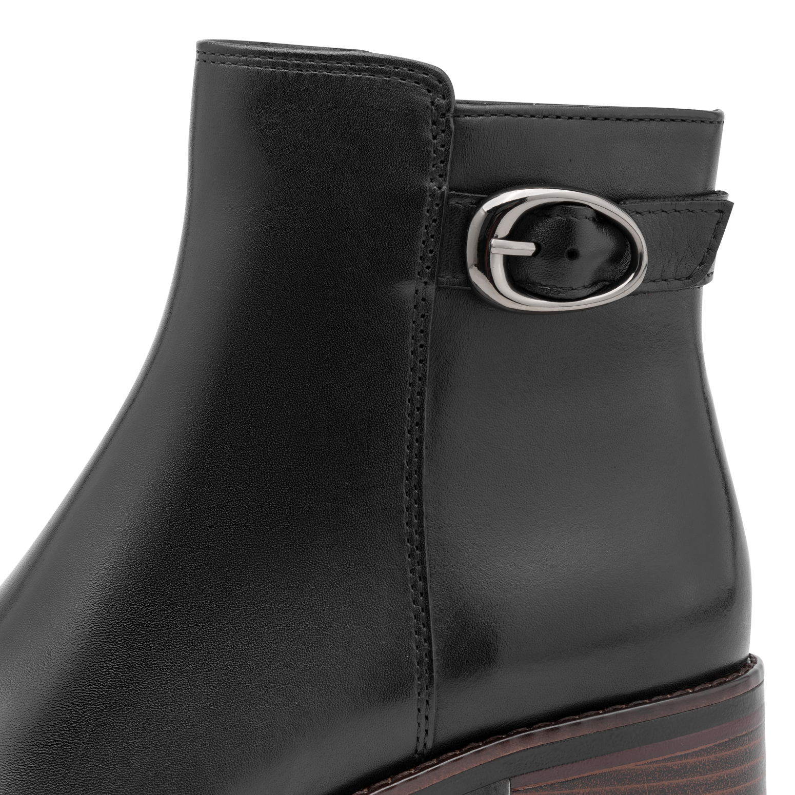MARCO TOZZI Stiefelette  Blockabsatz, Ankle Boots mit modischer Zierschnalle