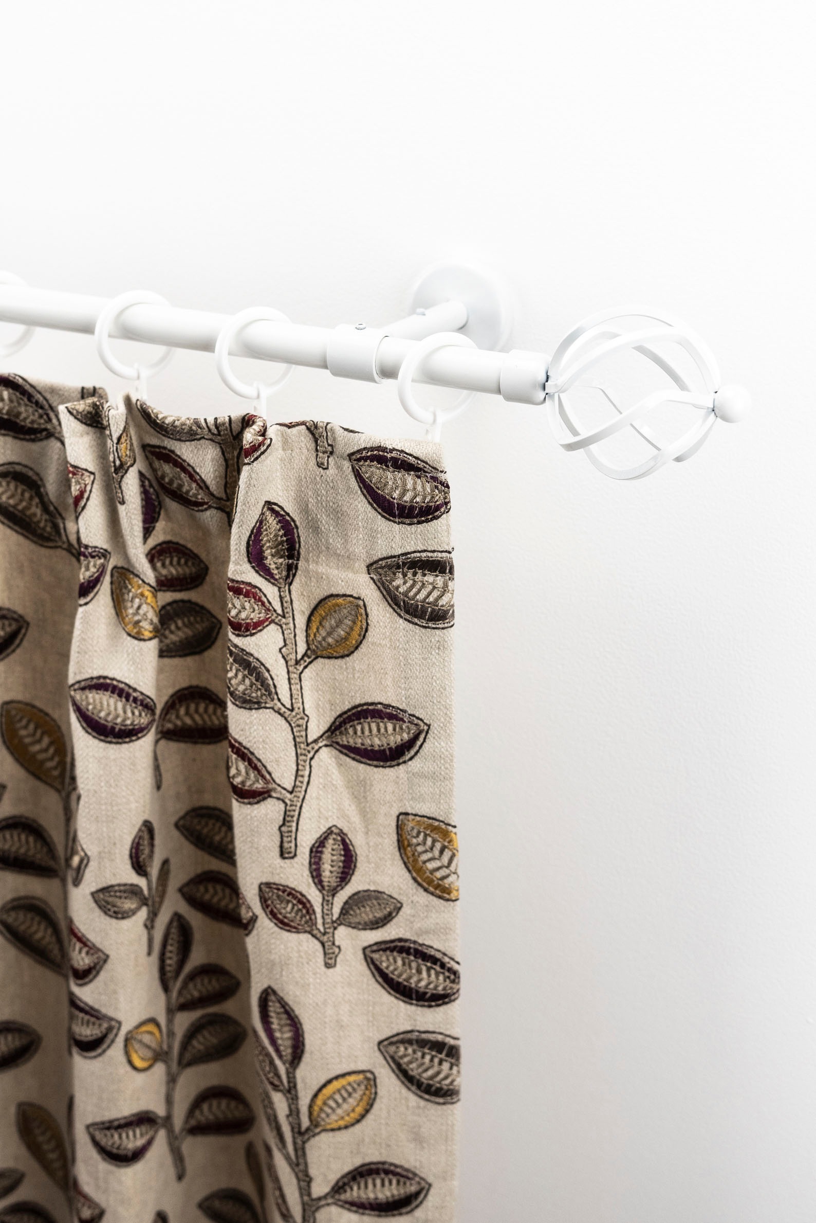 GARESA Gardinenstange "RUSTIKA" Ø 16 mm 1 läufig-läufig Wunschmaßlänge rust günstig online kaufen