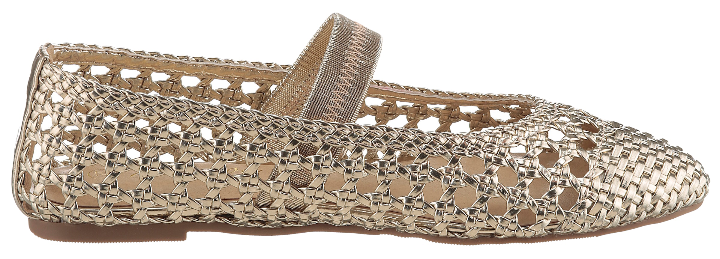Aniston SHOES Ballerina  Sommerschuh in Flechtoptik - NEUE KOLLEKTION