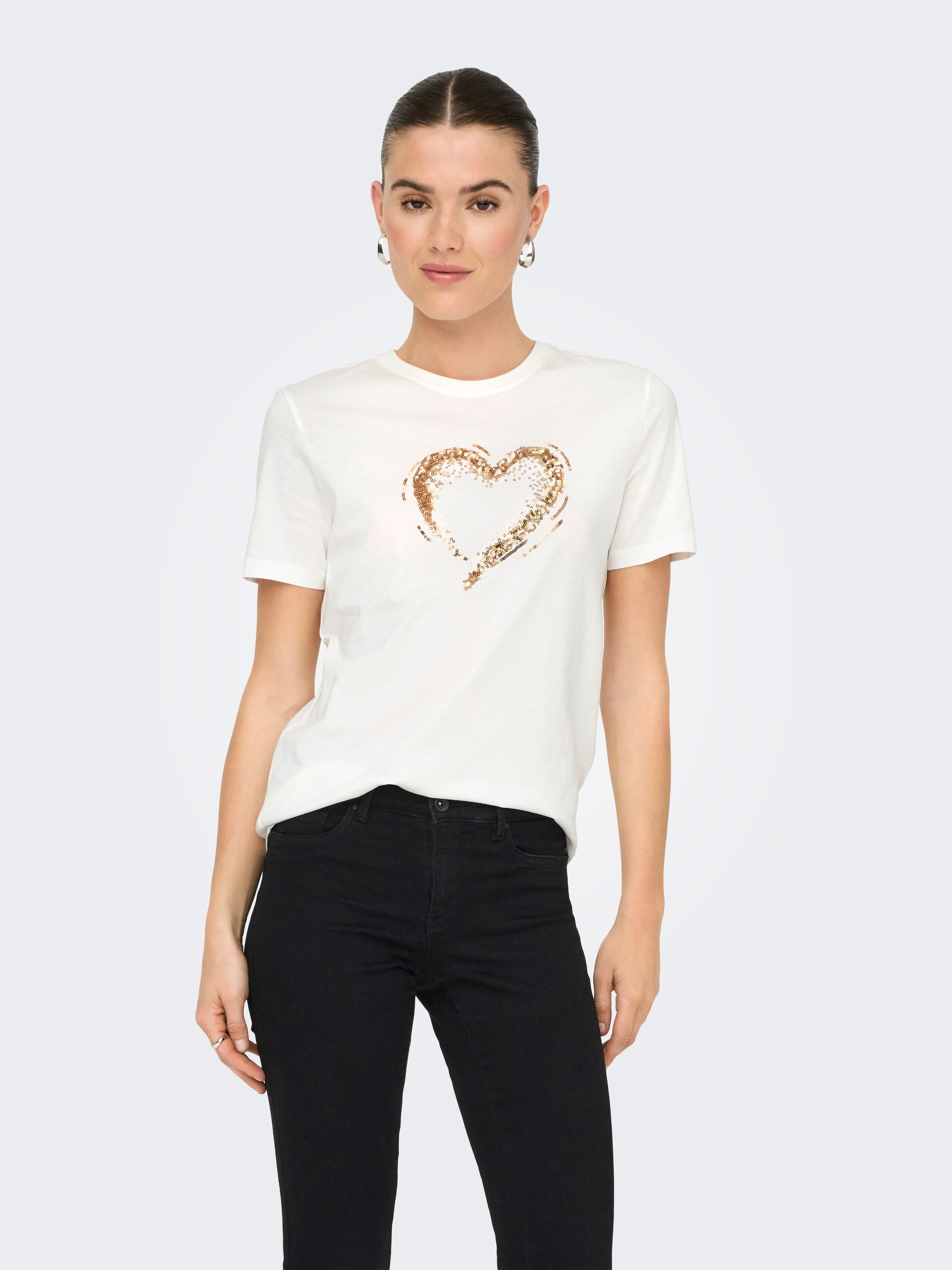 ONLY T-Shirt "ONLMARCY S/S BOX TOP CC JRS" günstig online kaufen
