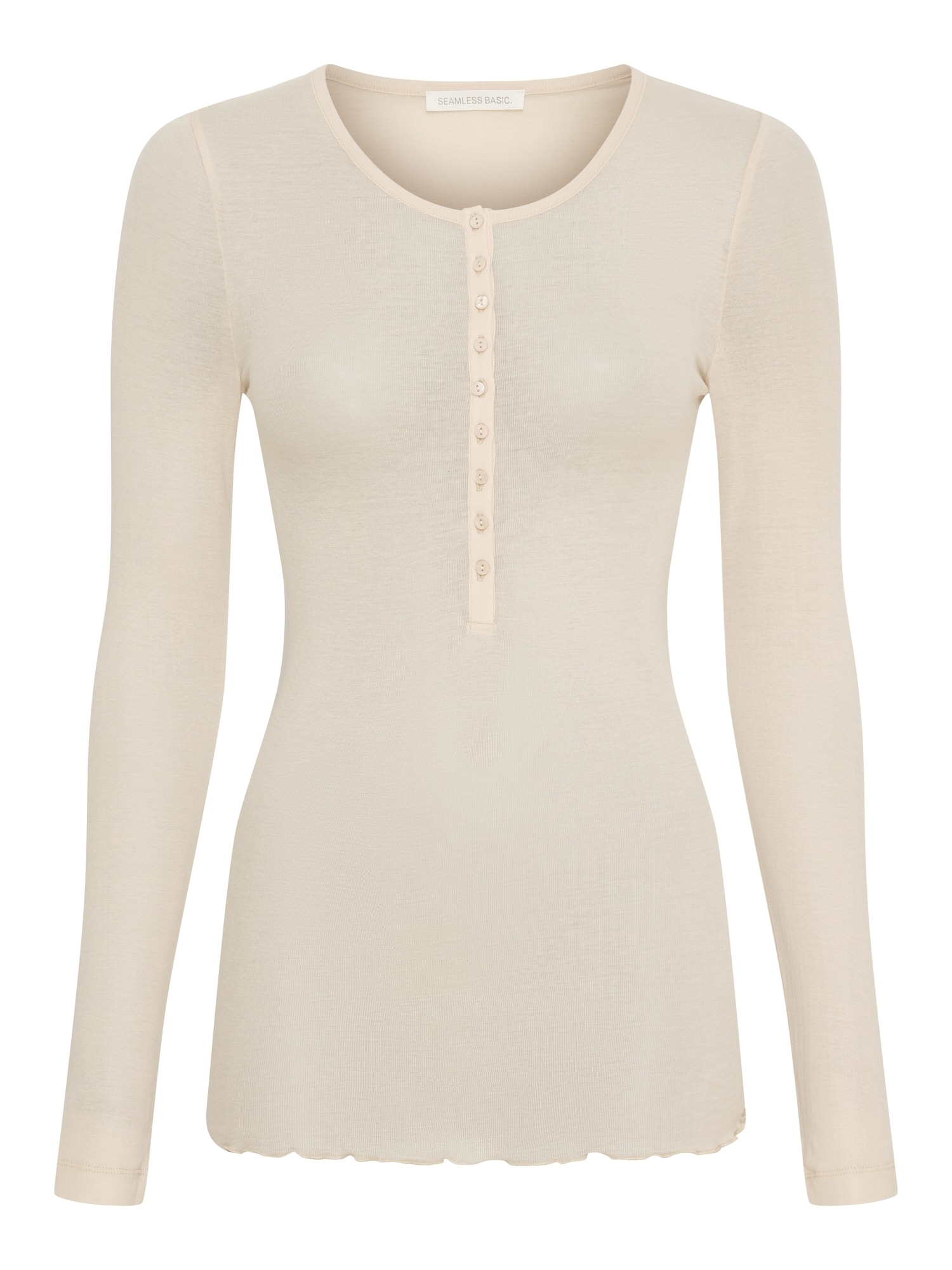 Seamless Basic "Seamless Basic Shirt Cotton Granddad"