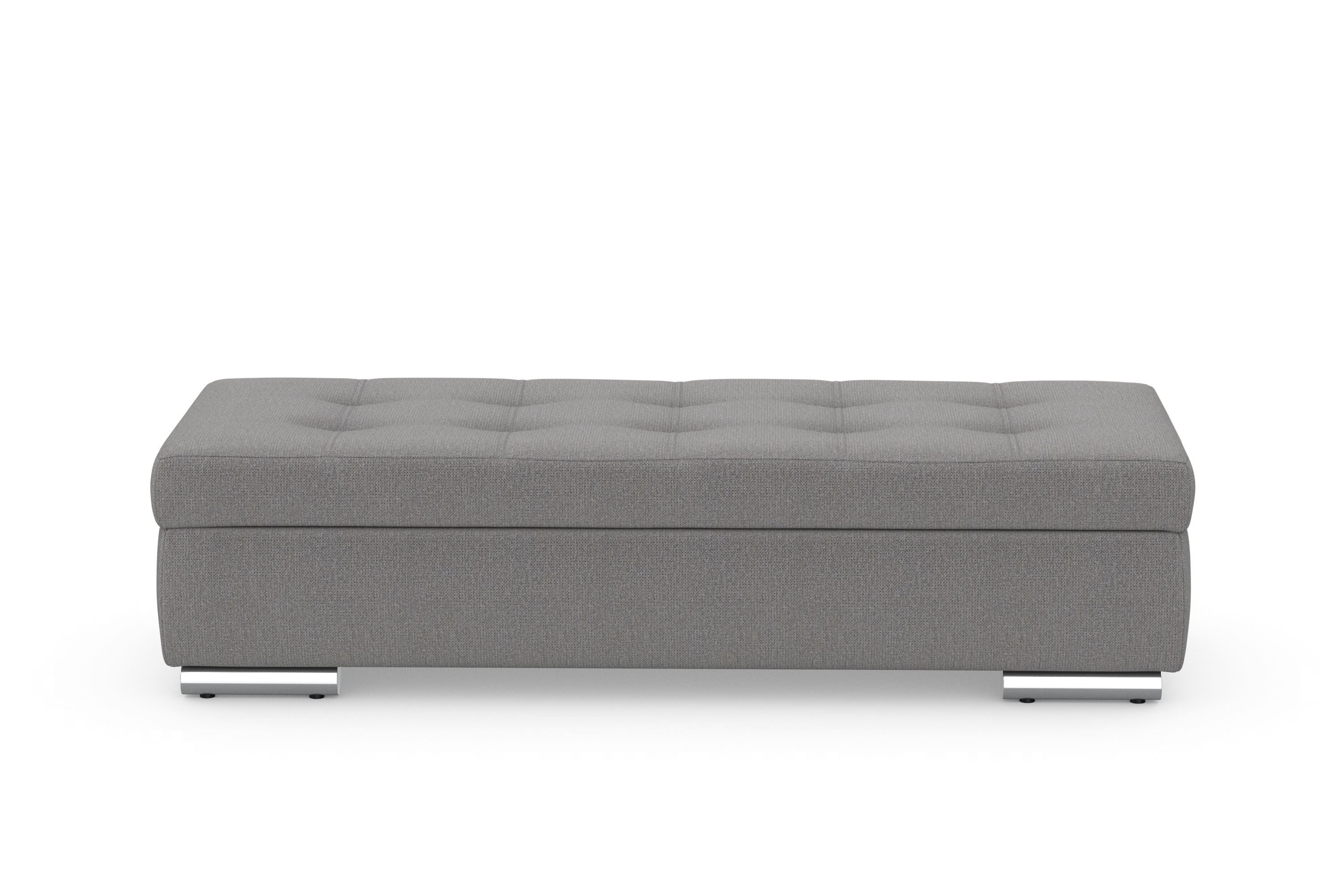 Thumbnail - DOMO collection Hocker "Treviso XXL: B/T/H: 161/60/41 cm", mit Stauraum, auch in Cord, passend zur Serie, moderne Steppu...