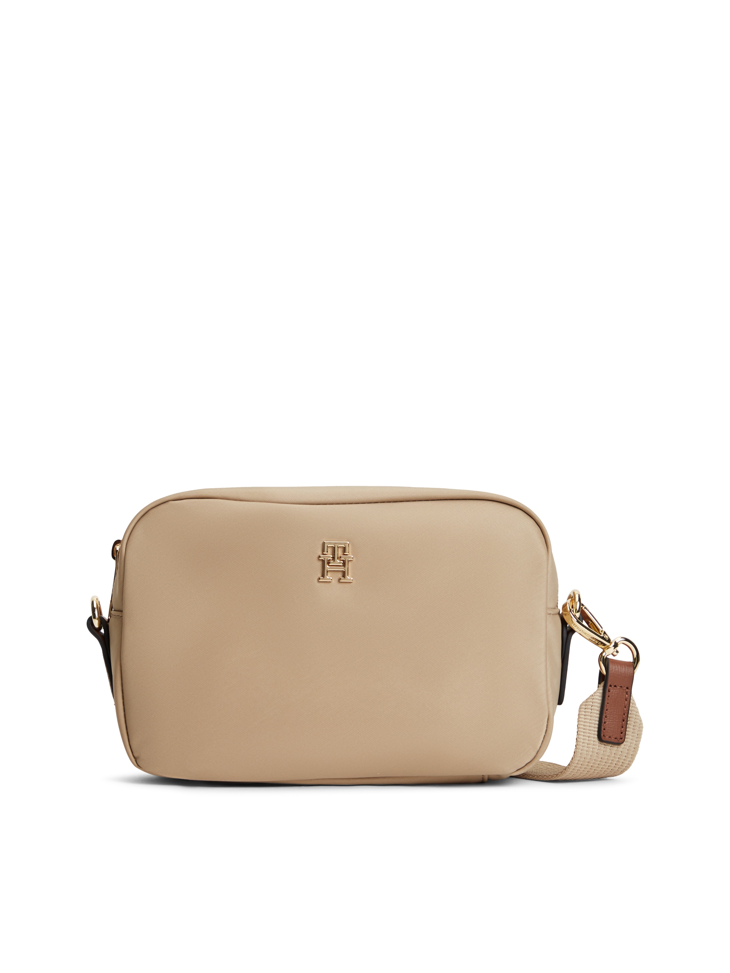 Tommy Hilfiger Mini Bag "POPETTE CAMERA BAG", Damen Umhängetasche, Schultertasche mit TH-Schmuckelement