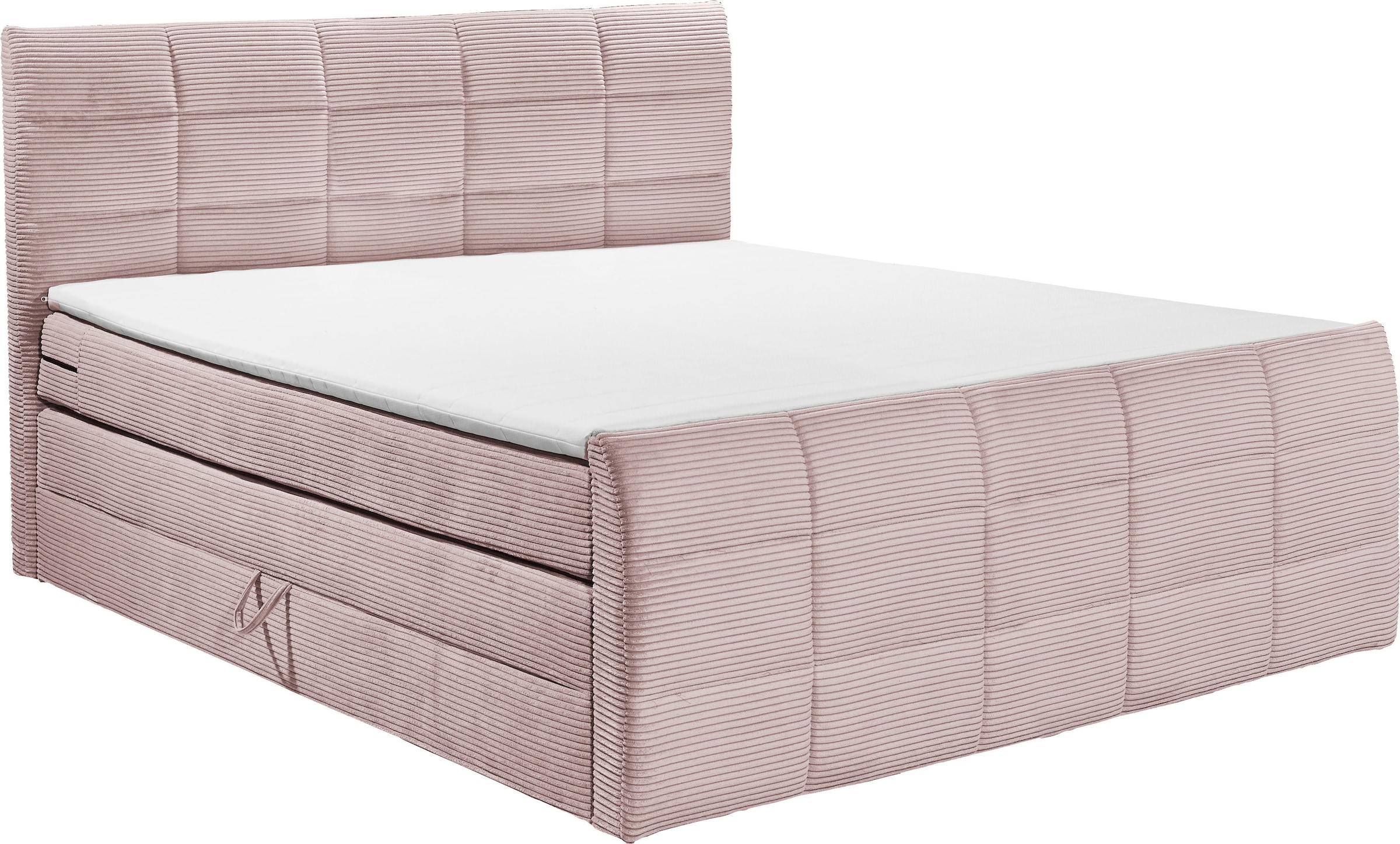 ED EXCITING DESIGN Boxspringbett »Bolivia«, harte Seite mit Kokosmatte, weiche Seite mit Filzabdeckung