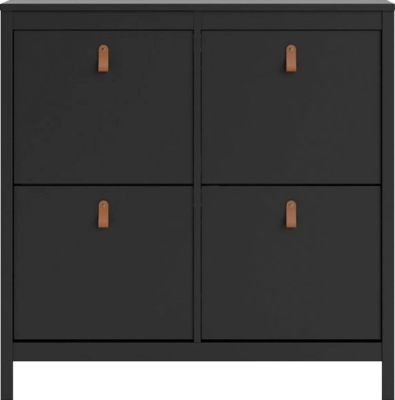 Home affaire Schuhschrank "Madrid, Schuhaufbewahrung mit Griffen, skandinav günstig online kaufen