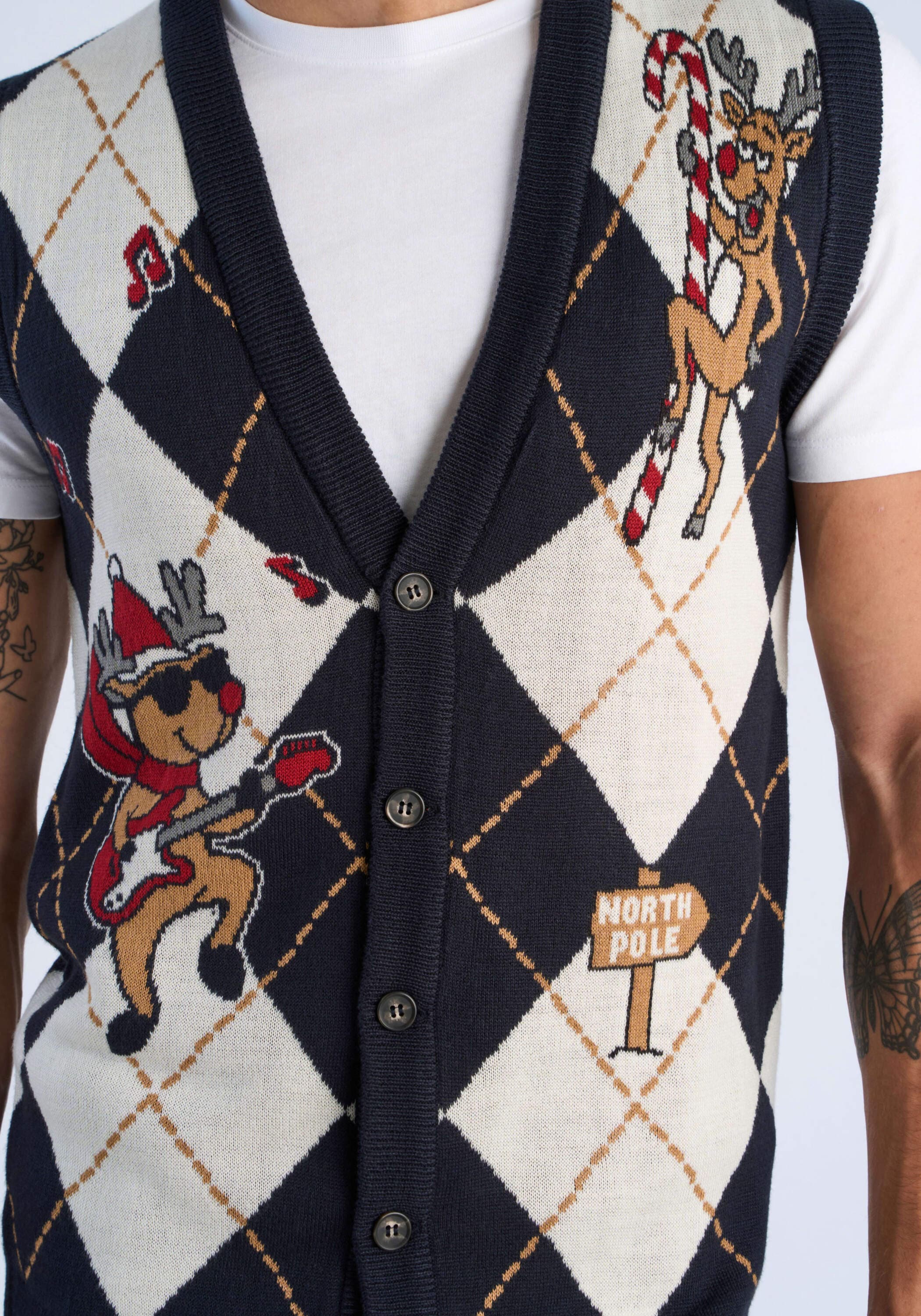 LINDBERGH Strickweste »Pullunder Relaxed Fit«