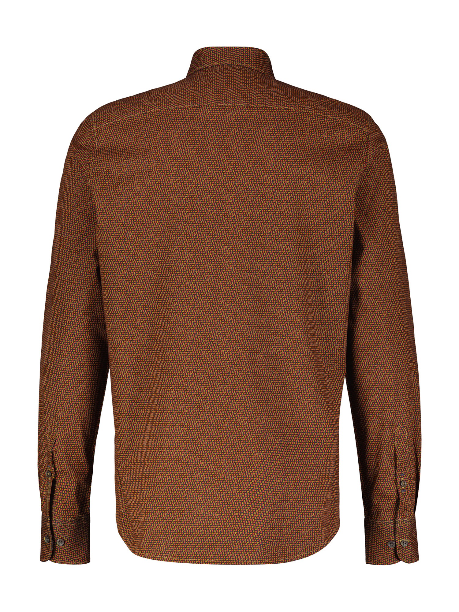 LERROS Langarmhemd "Poplinhemd mit Fischgratmuster" günstig online kaufen