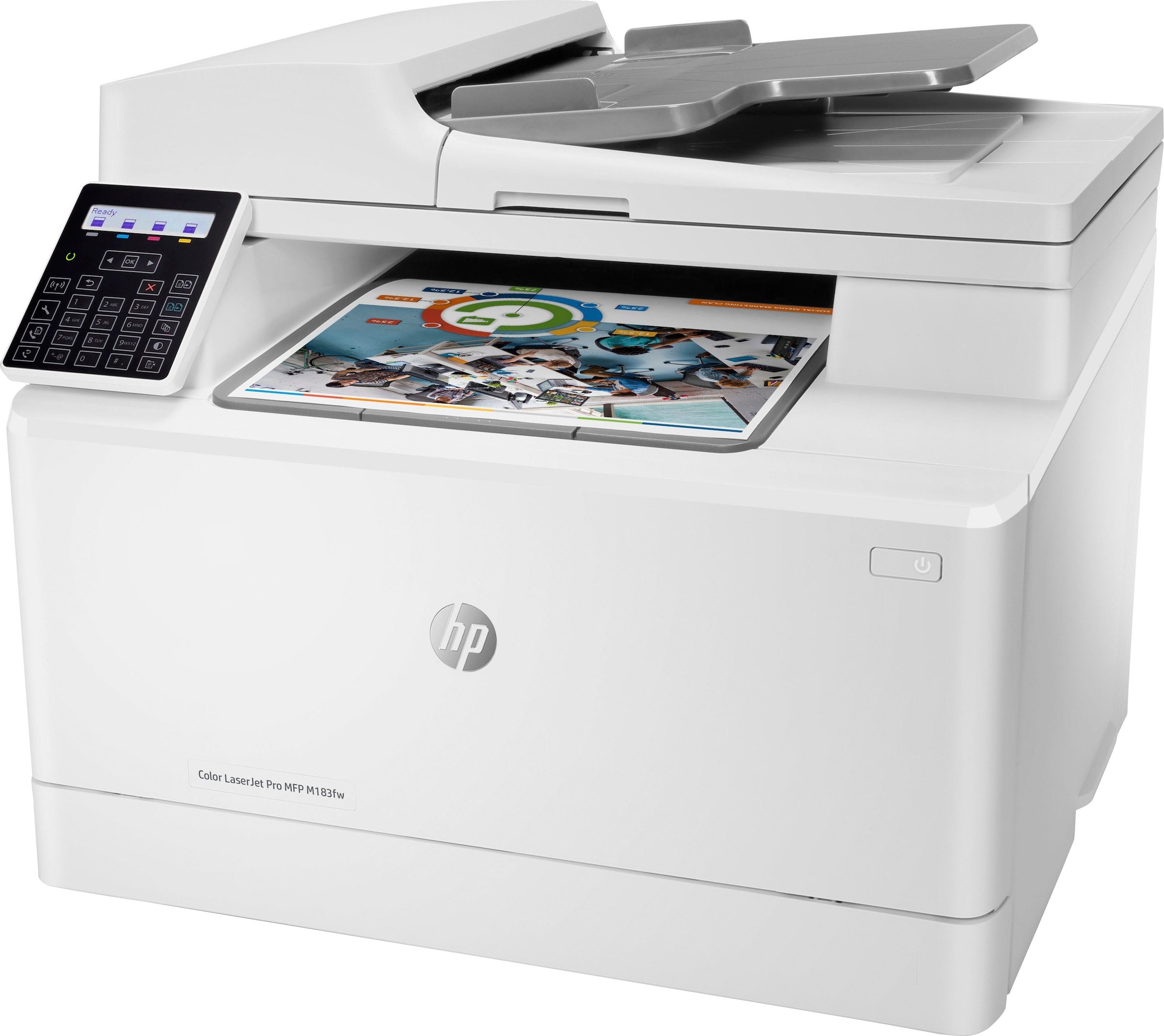 HP Multifunktionsdrucker »Color LaserJet Pro MFP M183fw«