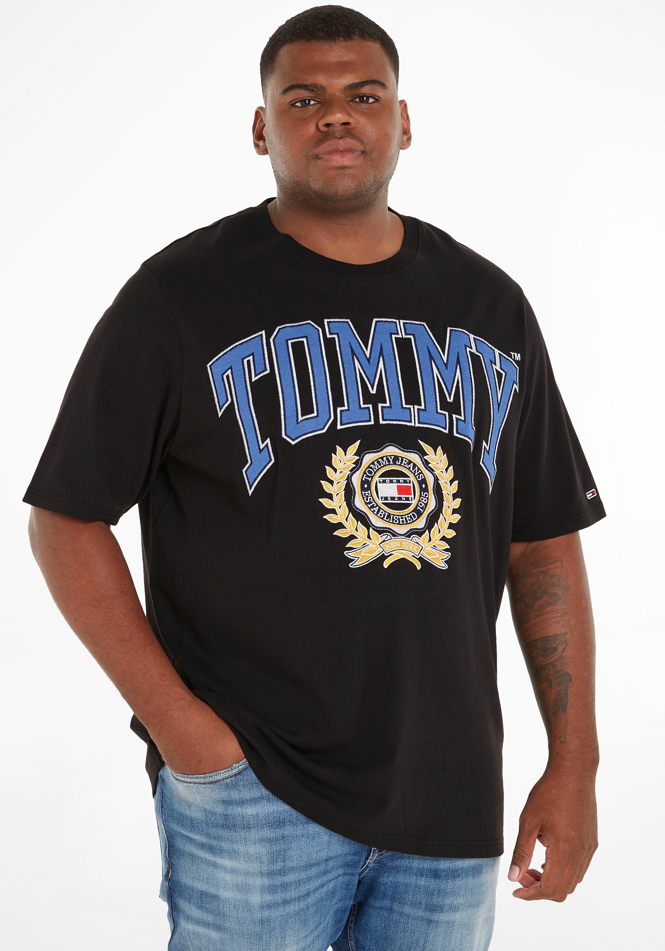 T-Shirt Jeans Tommy Plus BAUR kaufen »TJM TEE« PLUS RWB ▷ COLLEGE |