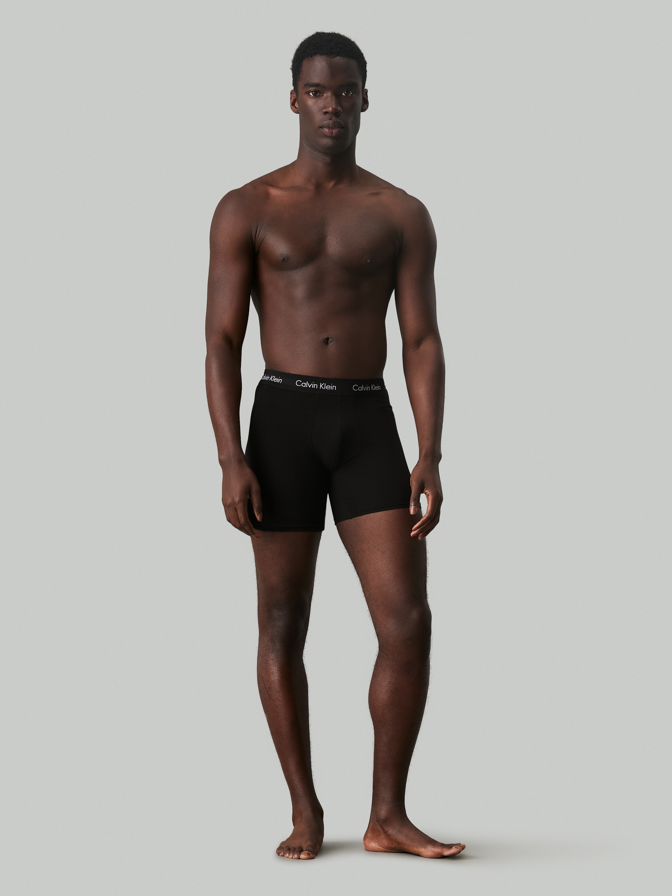 Calvin Klein Underwear Boxer »Boxer Brief 7PK« Packung, 7er-Pack, 7 Stk. mittlehoher Bund, langes Bein