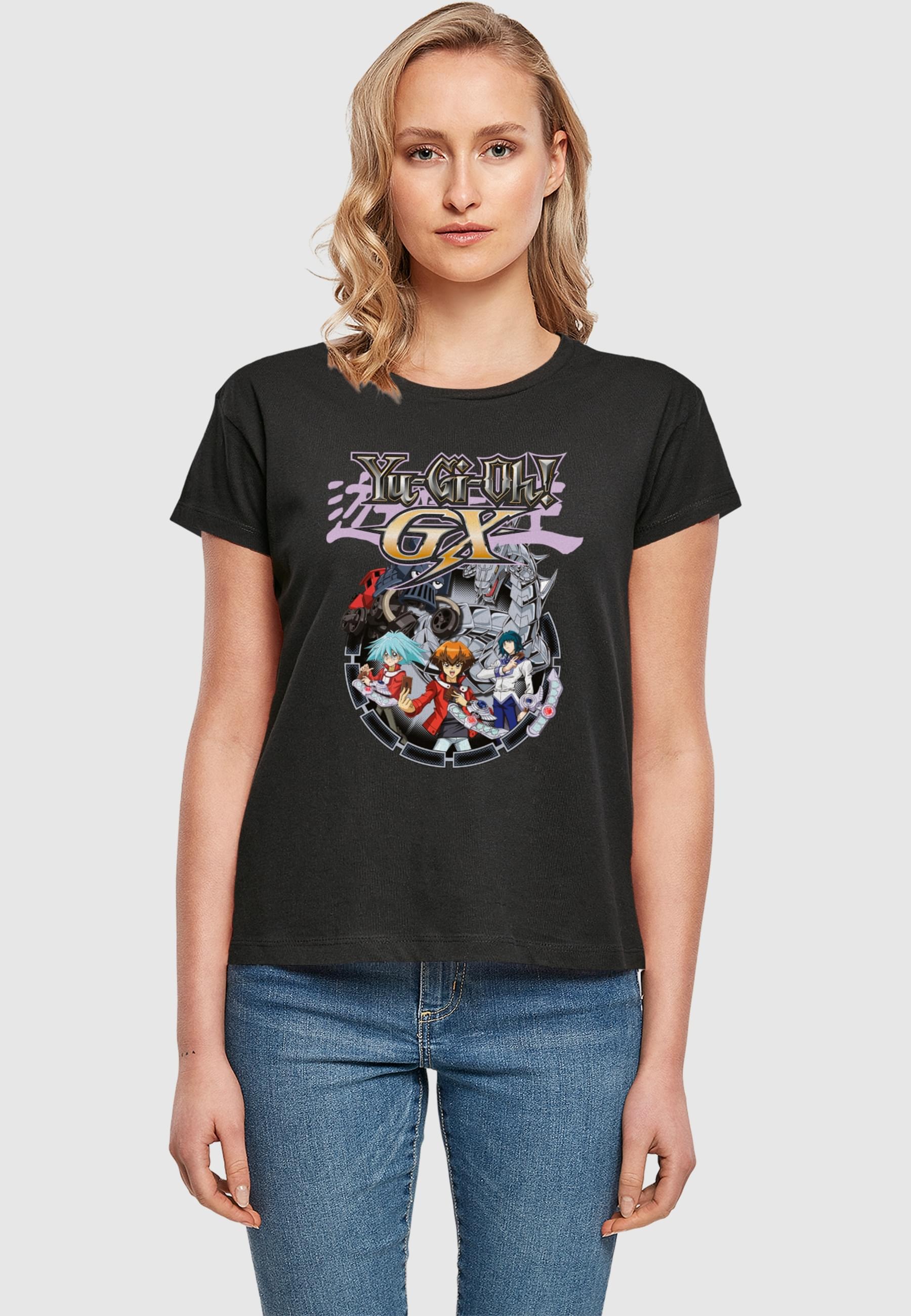 Merchcode T-Shirt »Merchcode Ladies Yu-Gi-Oh! - GX Box Tee«, (1 tlg.)