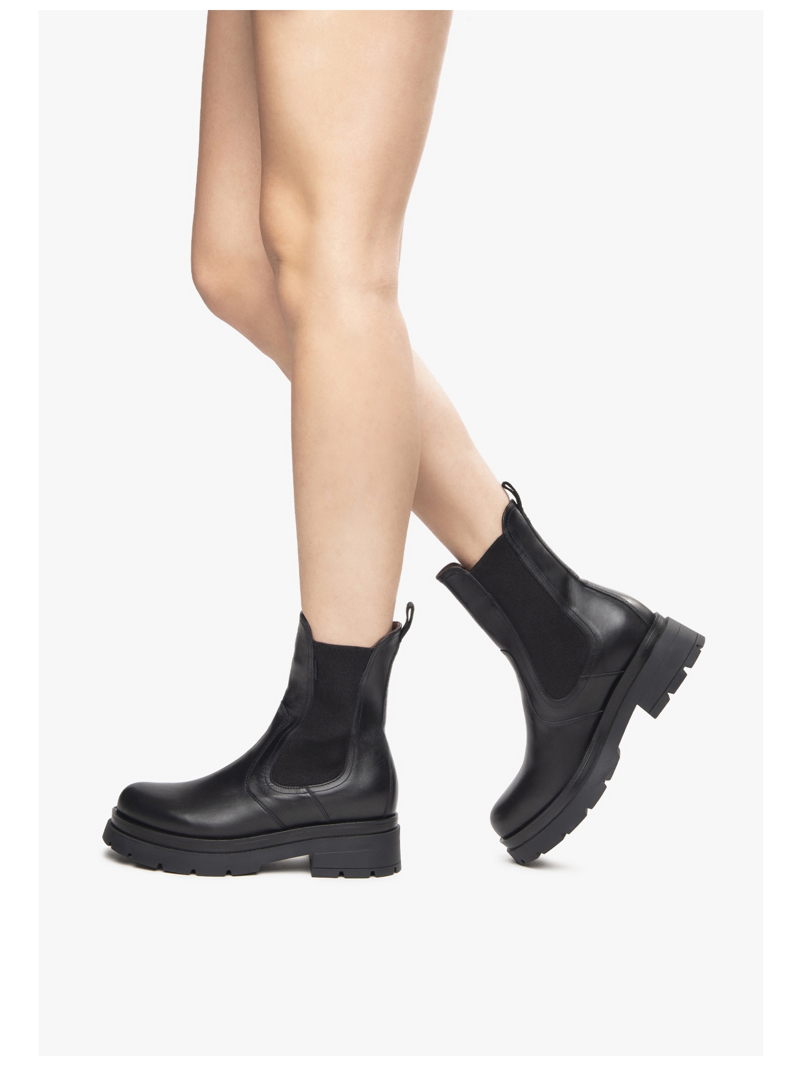 Nero Giardini Stiefelette »Nero Giardini Stiefelette Leder/Textil«
