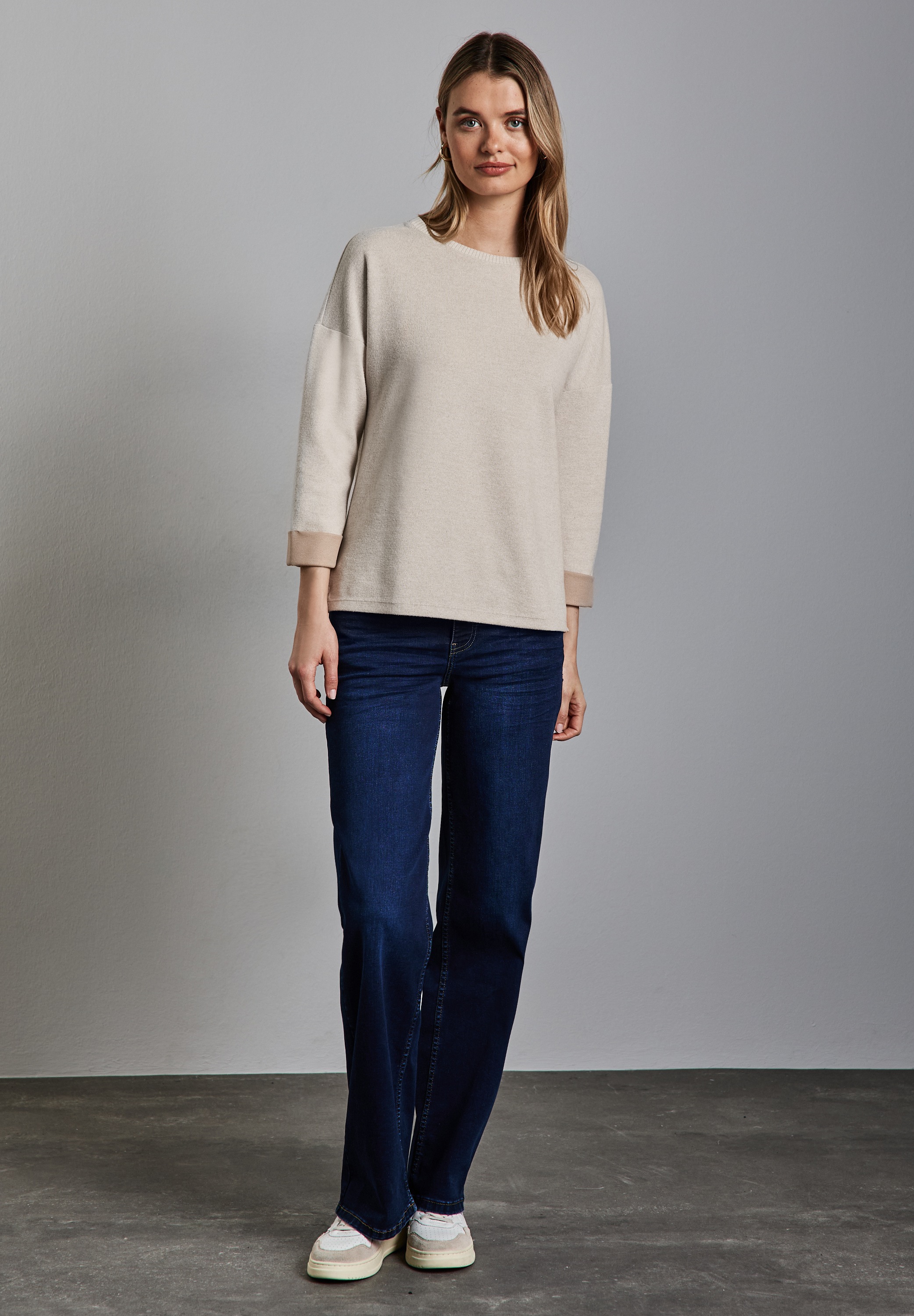 STREET ONE 3/4-Arm-Shirt, mit 3/4 Ärmeln