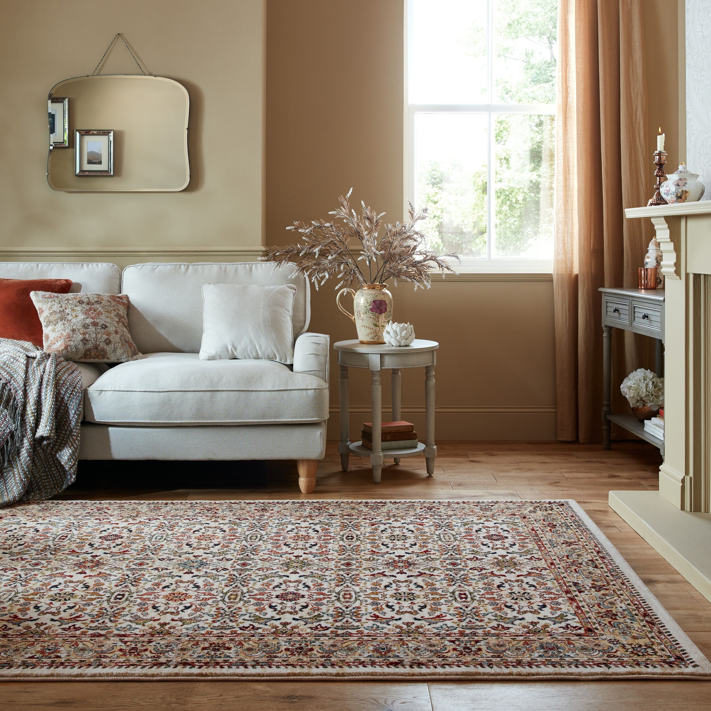 FLAIR RUGS Teppich "Sandford" rechteckig 12 mm Höhe Sandford Vintage gemust günstig online kaufen