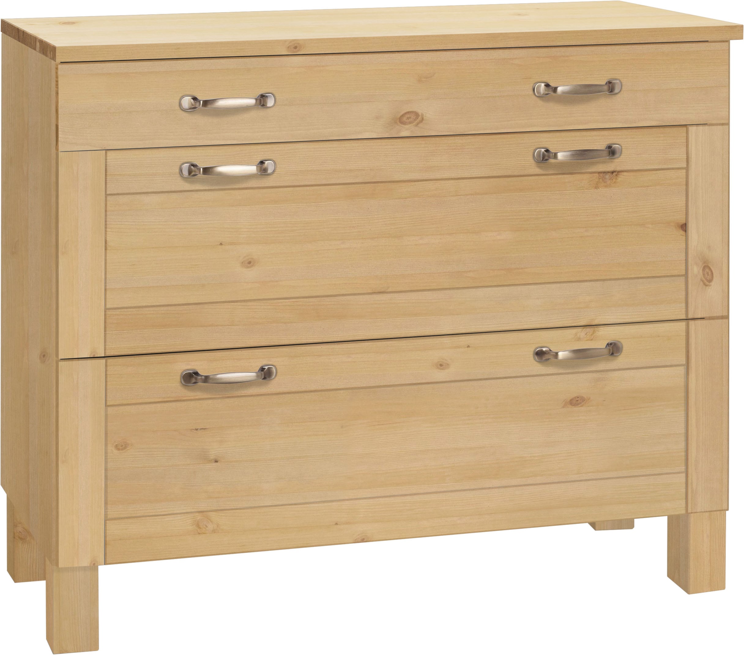 Home affaire Unterschrank "Alby" Breite 100 cm, 3 Schubladen